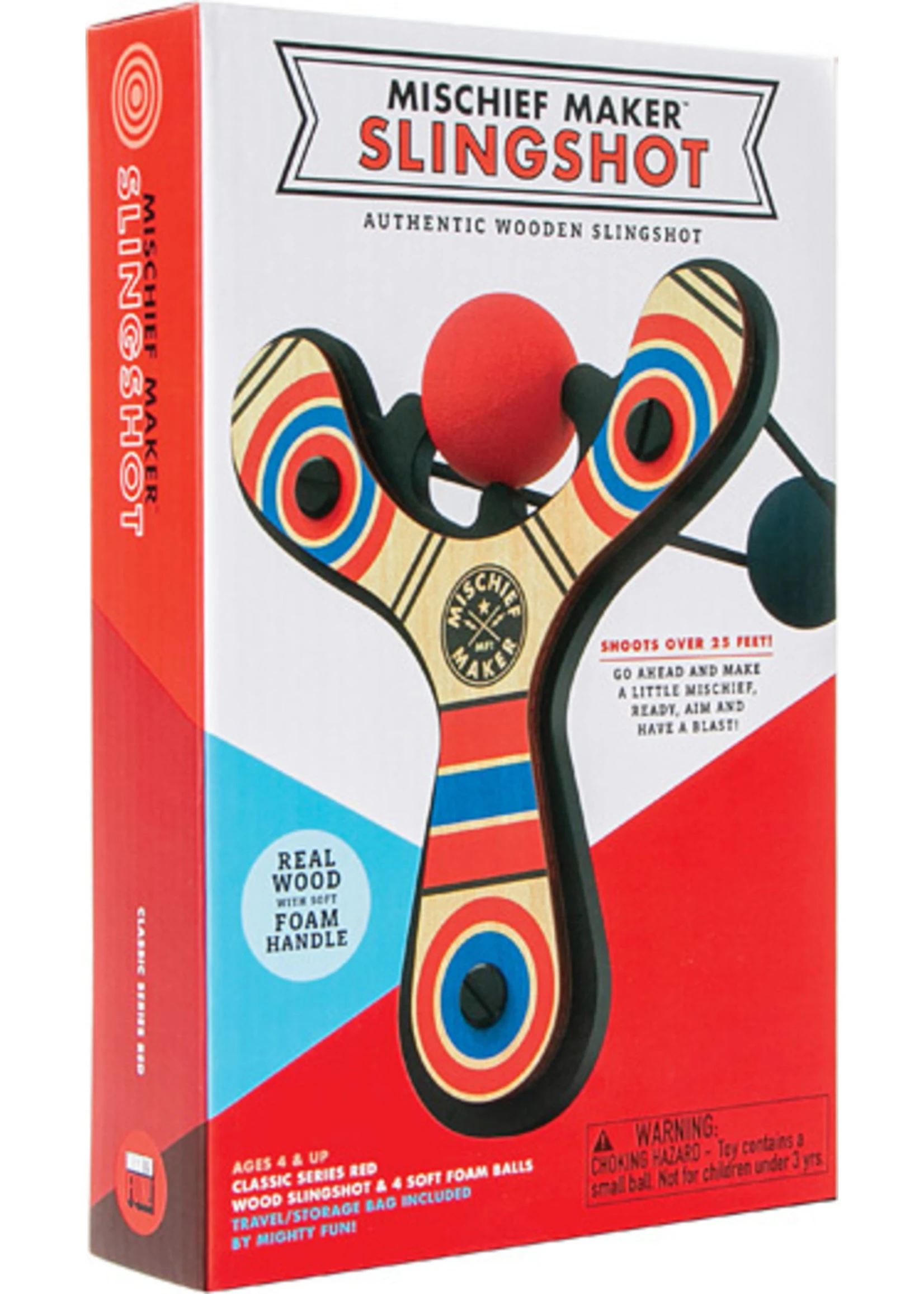 123 Beyond Mischief Maker Slingshot- Classic Red