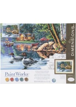 Dimensions Echo Bay - 14x20 - Paint By Number