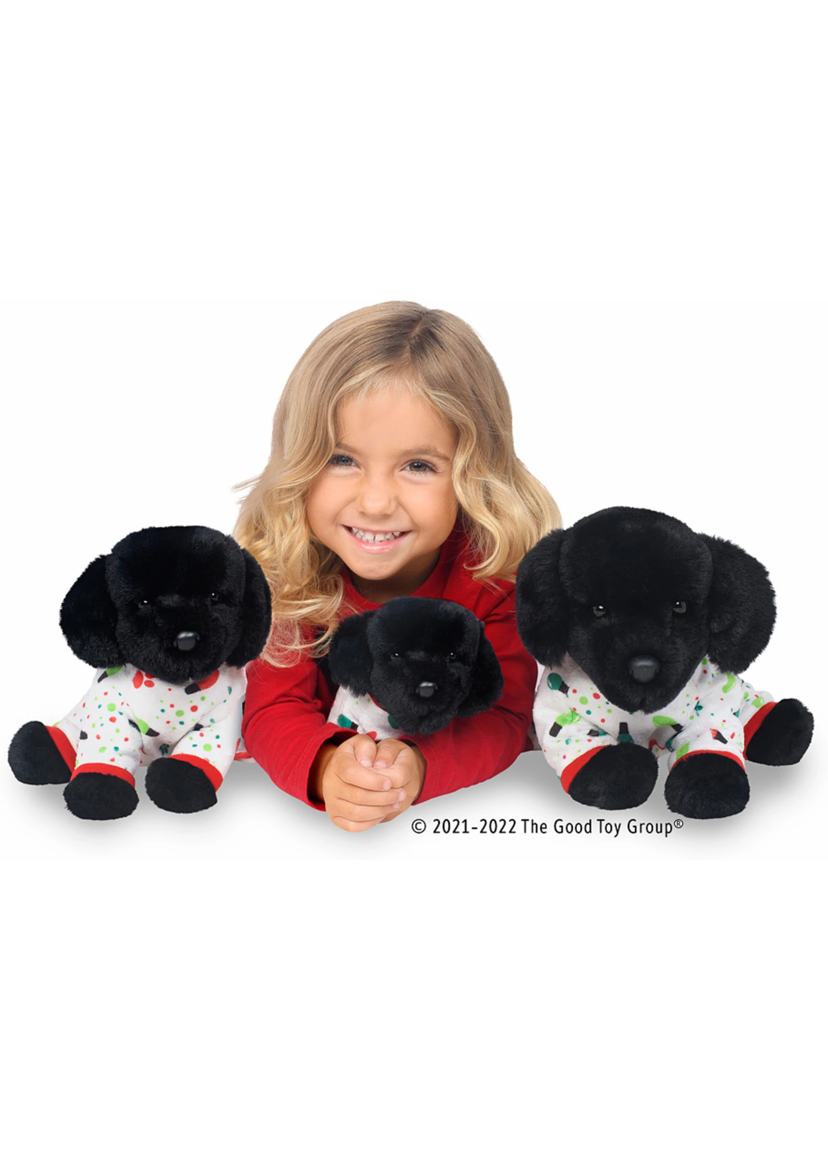 Douglas Black Lab PJ Pup - Small - Image 3