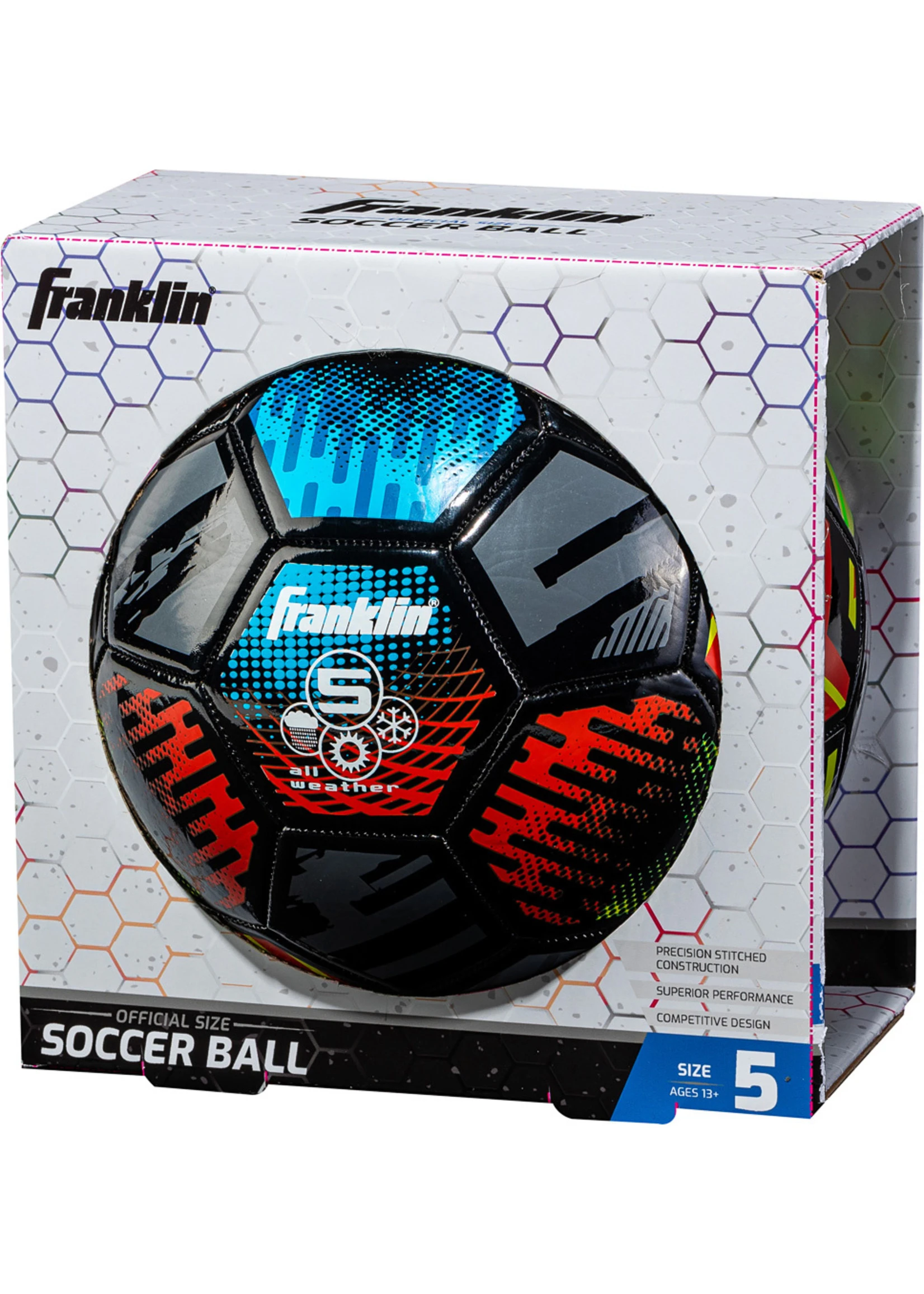 30288 - Franklin Sports Mystic Series Soccer Ball - Size 5