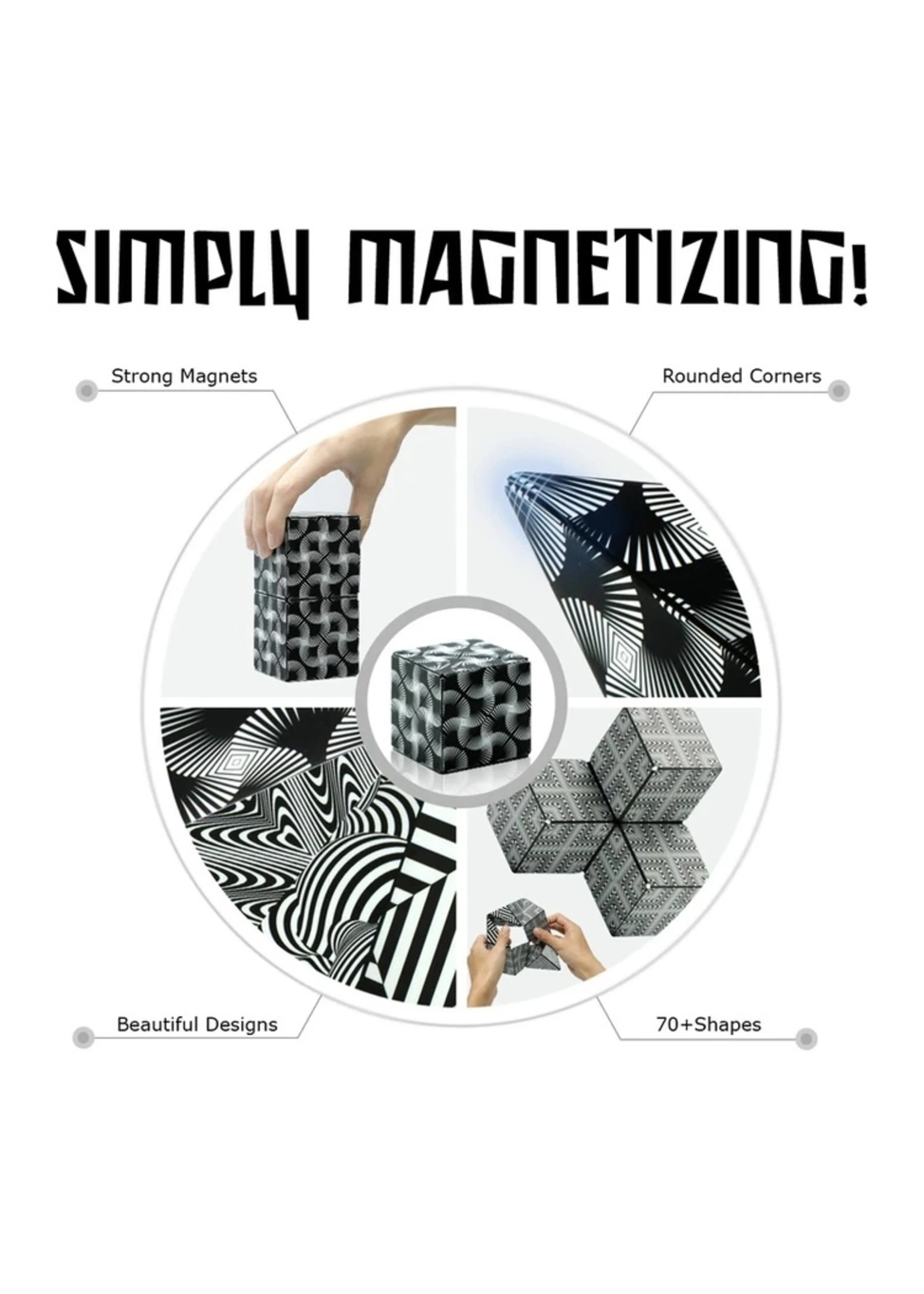 Fun In Motion Shashibo - Black & White - Image 7