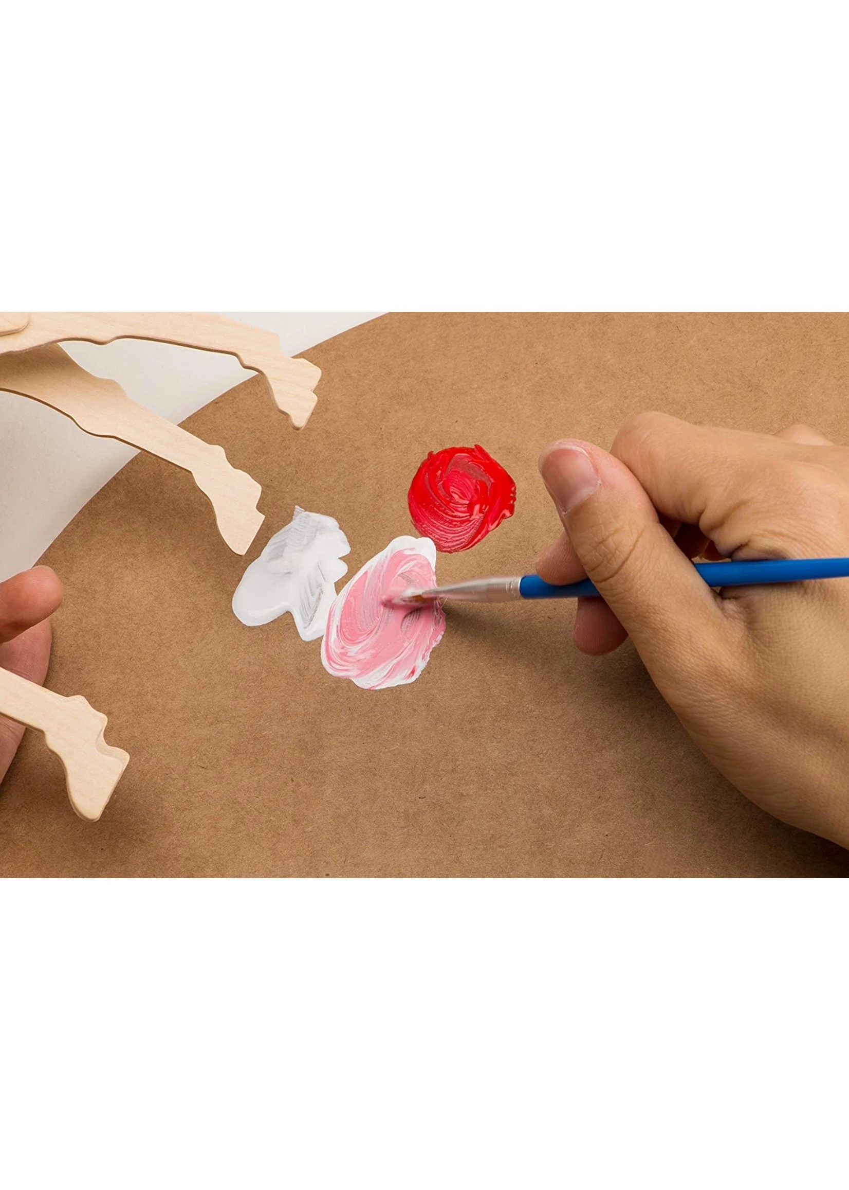 Hands Craft 3D Wooden Puzzle Paint Kit - Locomotive - Image 4