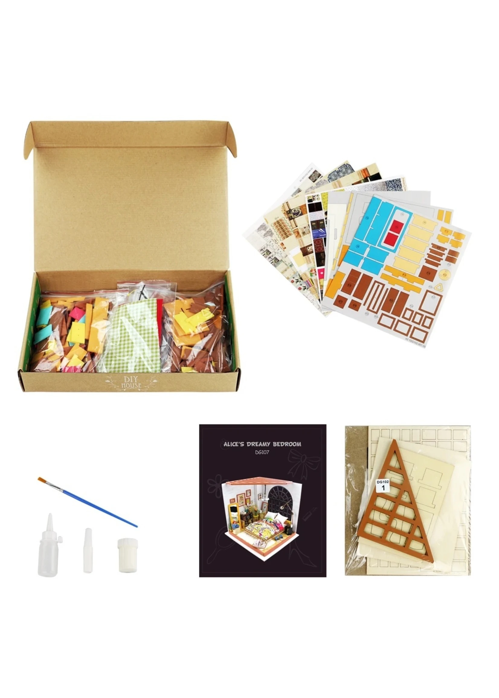 Hands Craft Alice's Dreamy Bedroom - Image 8