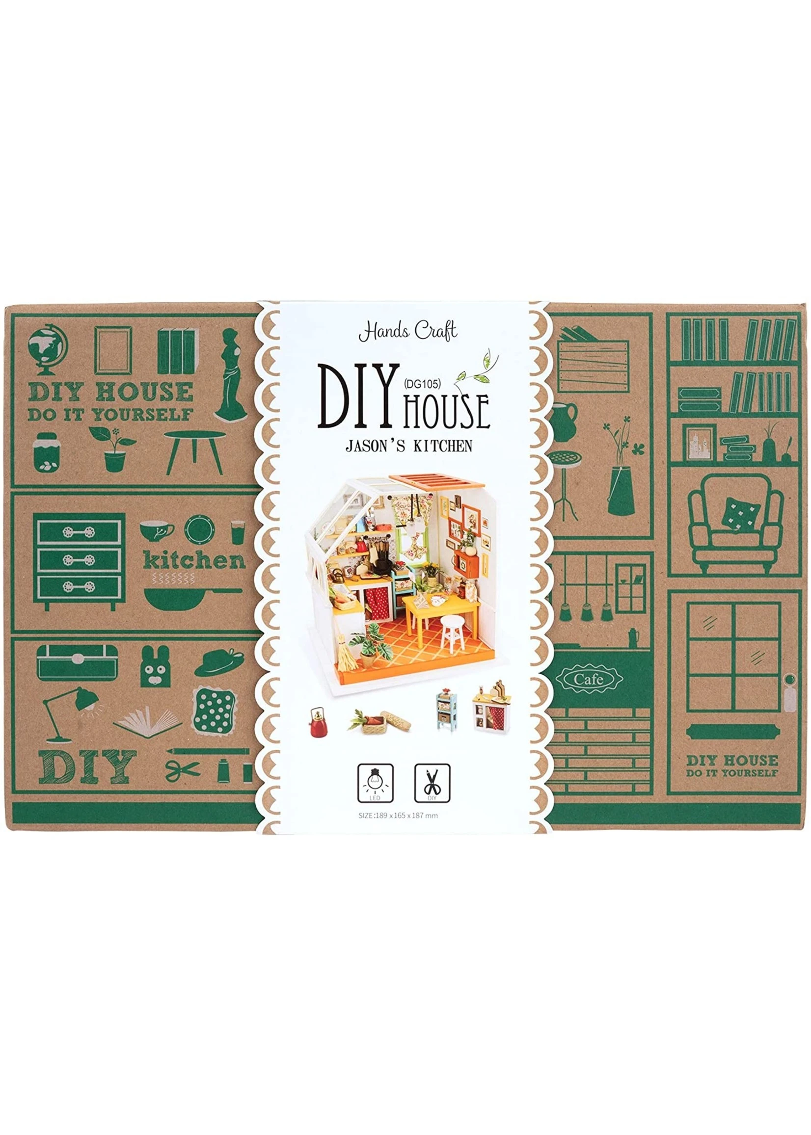 Hands Craft Jason's Kitchen DIY Miniature - Image 7