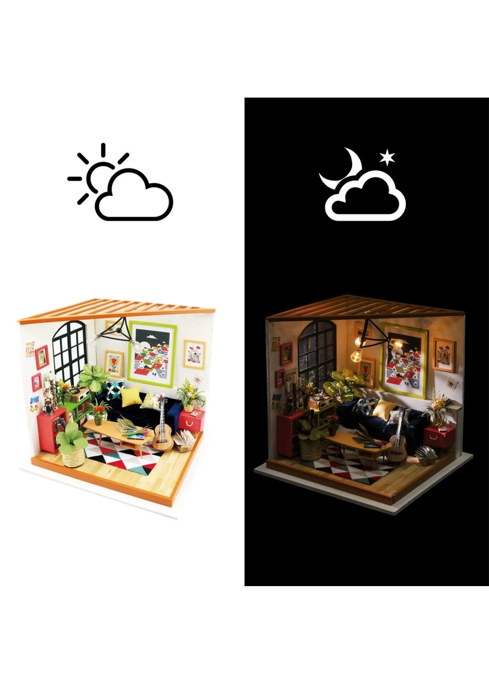 Hands Craft Locus's Sitting Room DIY Miniature - Image 2