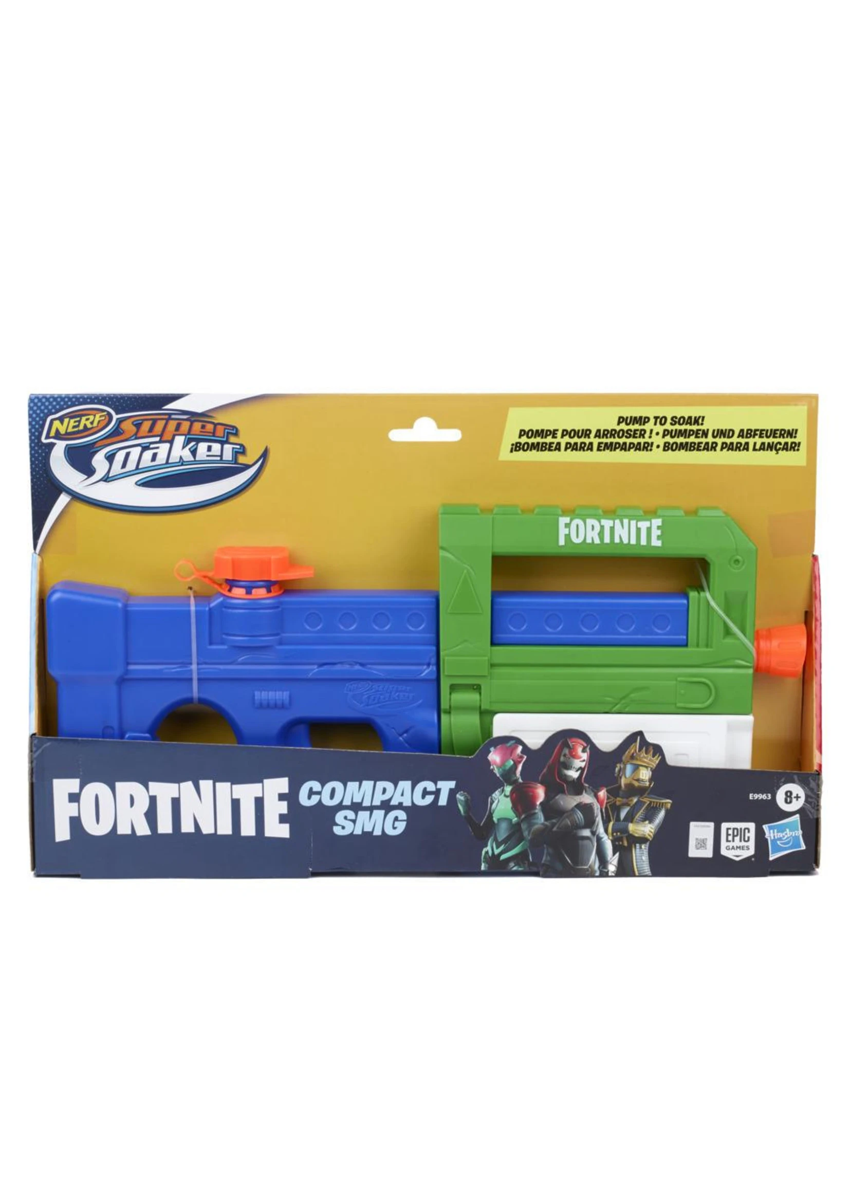 Hasbro Nerf: Super Soaker Fortnite - Compact SMG Water Blaster