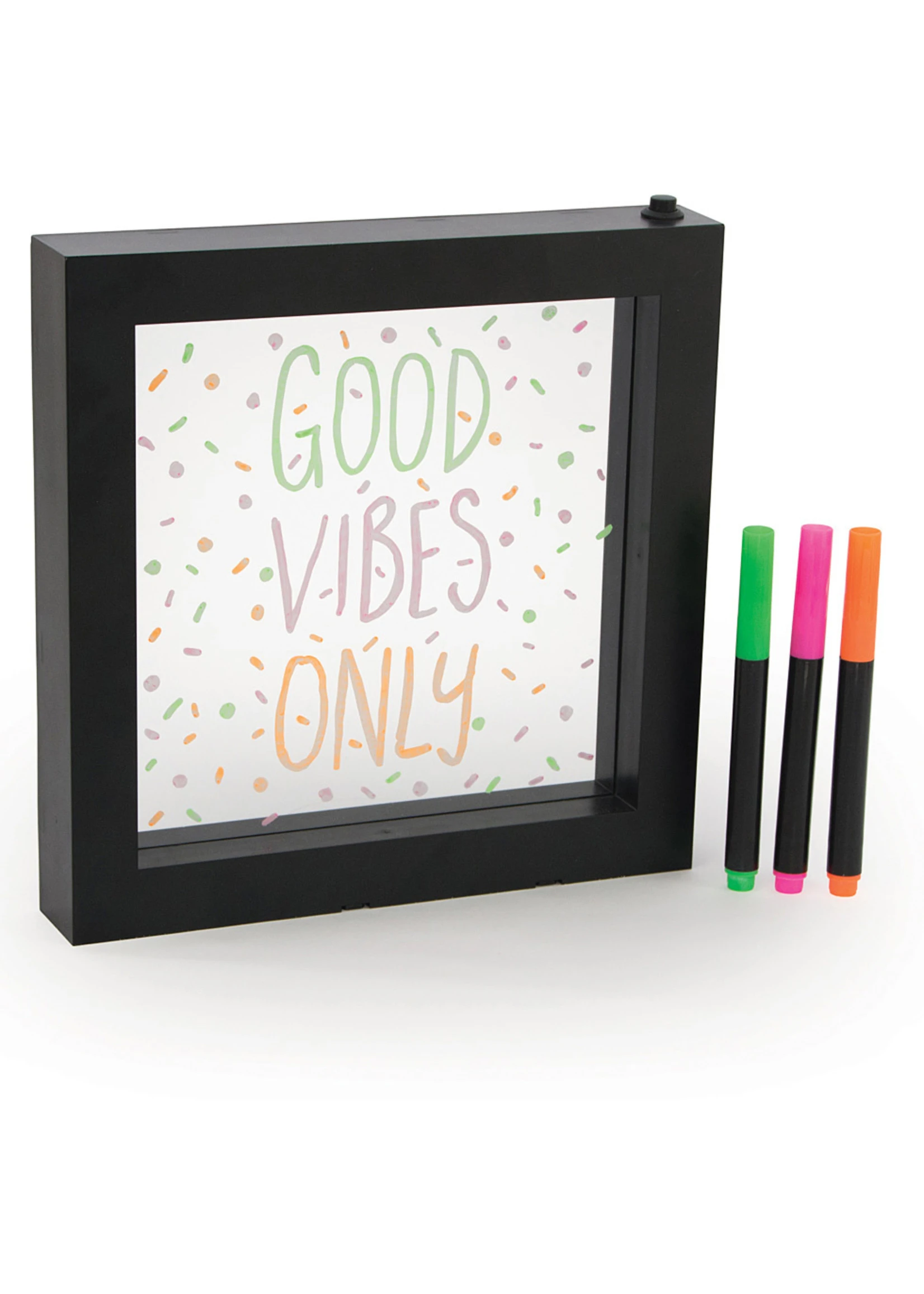 IScream Light Up Neon Effect Message Frame - Image 2