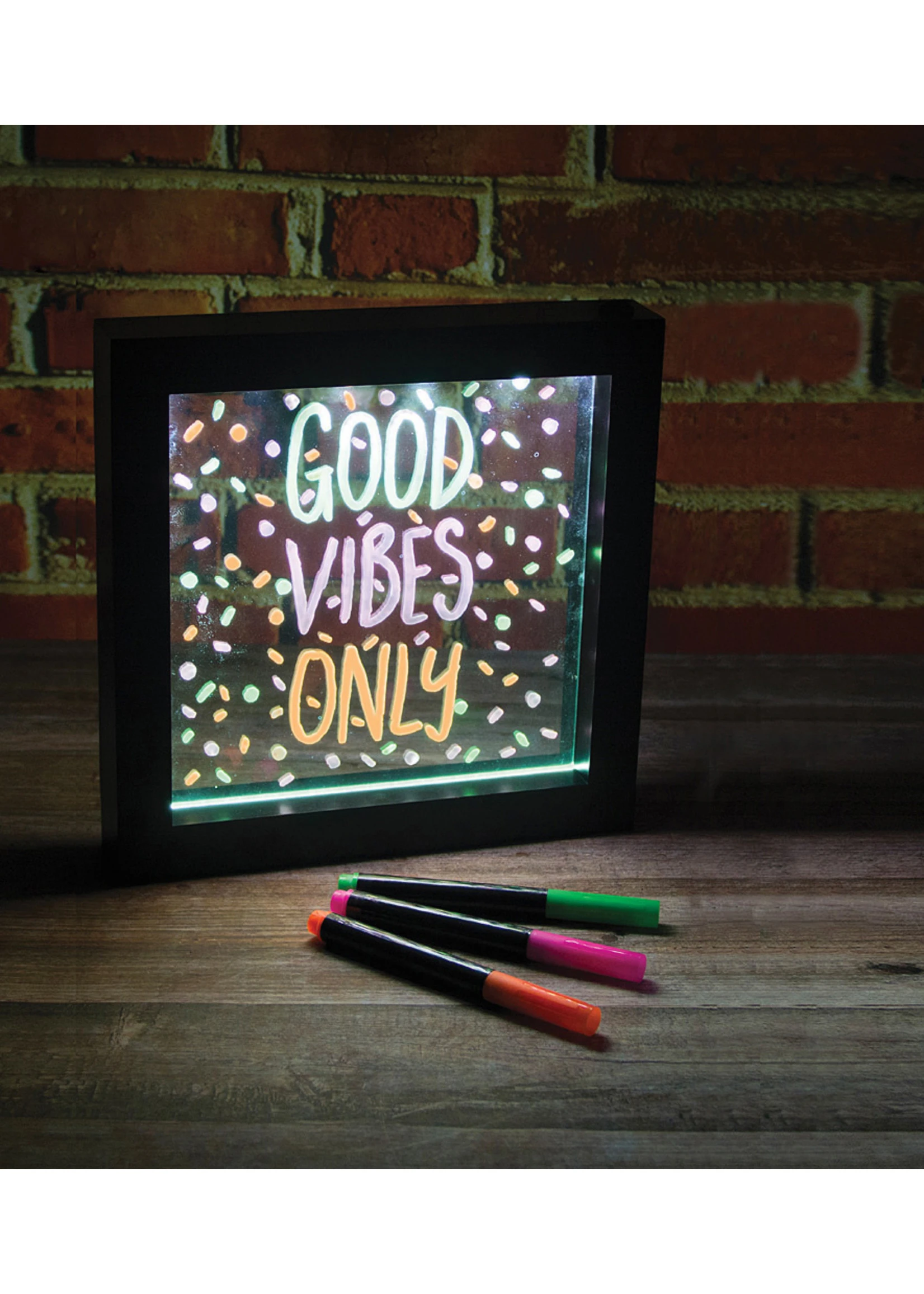 IScream Light Up Neon Effect Message Frame - Image 3