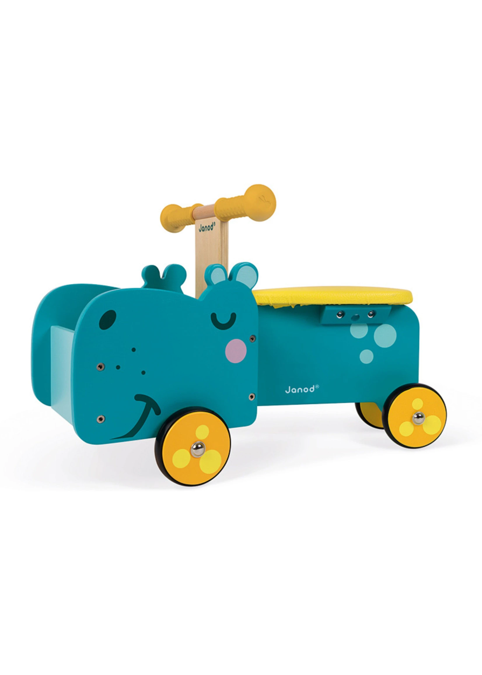 Janod Hippopotamus Ride-On - Image 2