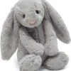 JELLYCAT Bashful Grey Bunny - Huge