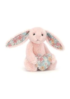 JELLYCAT Blossom Heart Bunny - Blush Pink