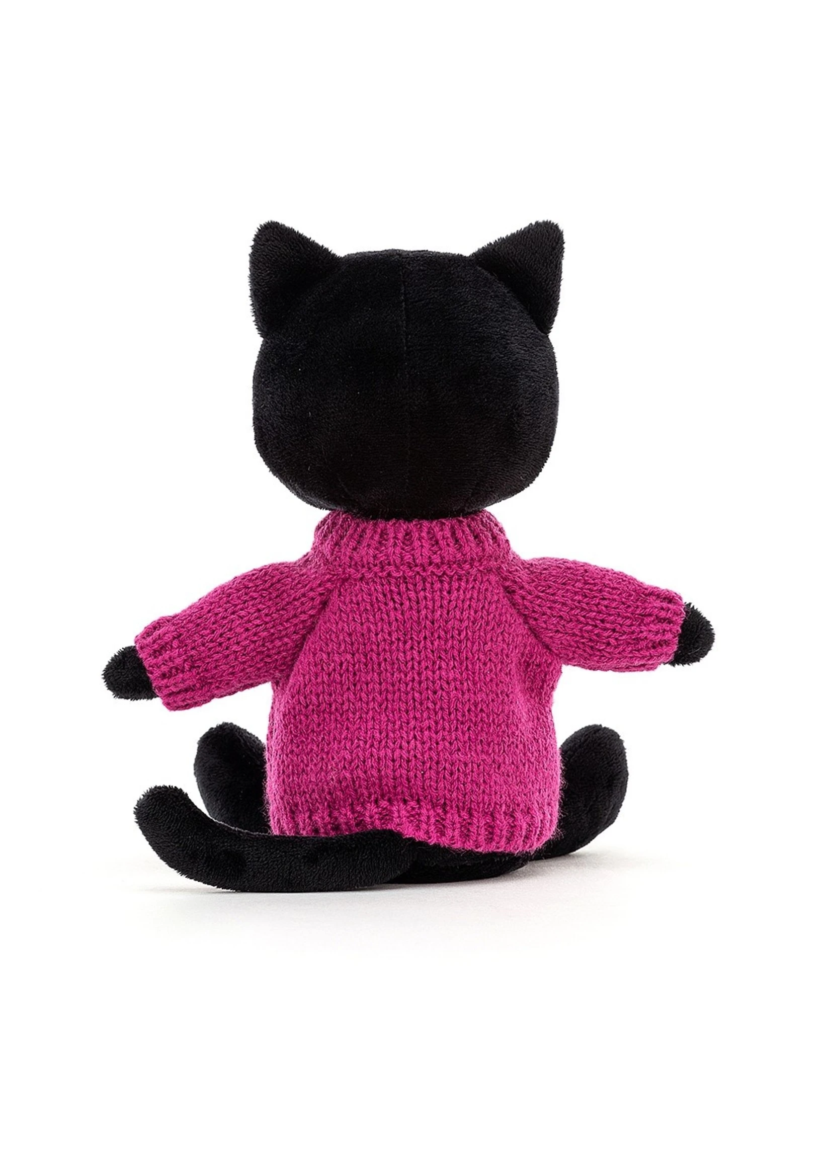 JELLYCAT Knitten Kitten Fuchsia - Image 2