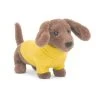 JELLYCAT Sweater Sausage Dog - Yellow