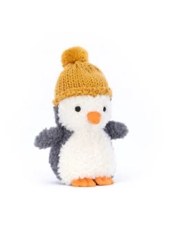 JELLYCAT Wee Winter Penguin - Mustard