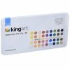 Kingart Watercolor Paint Set In Tin - 36 Unique Colors