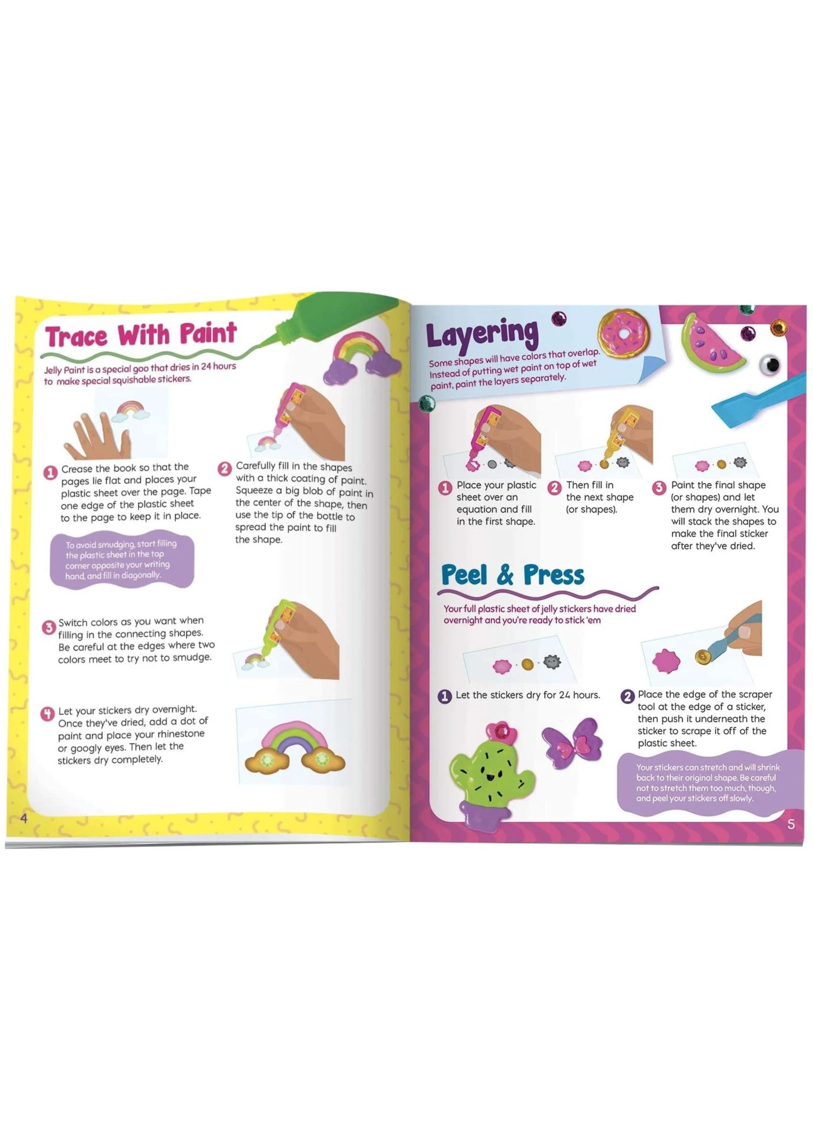 Klutz Paint & Peel Jelly Stickers - Image 8