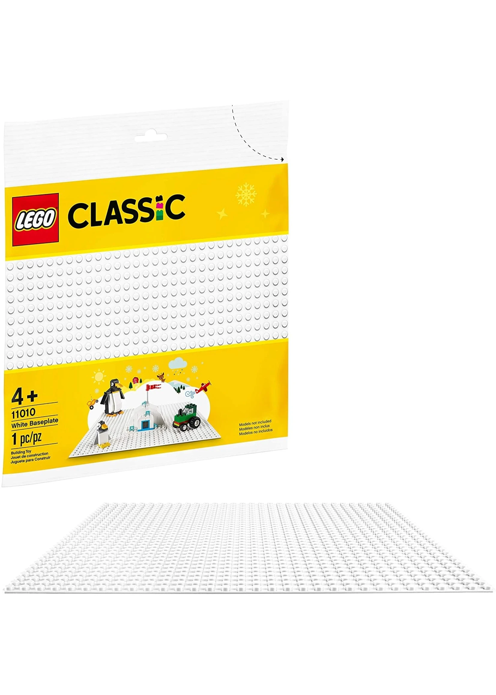 LEGO 11010- White Baseplate - Image 3