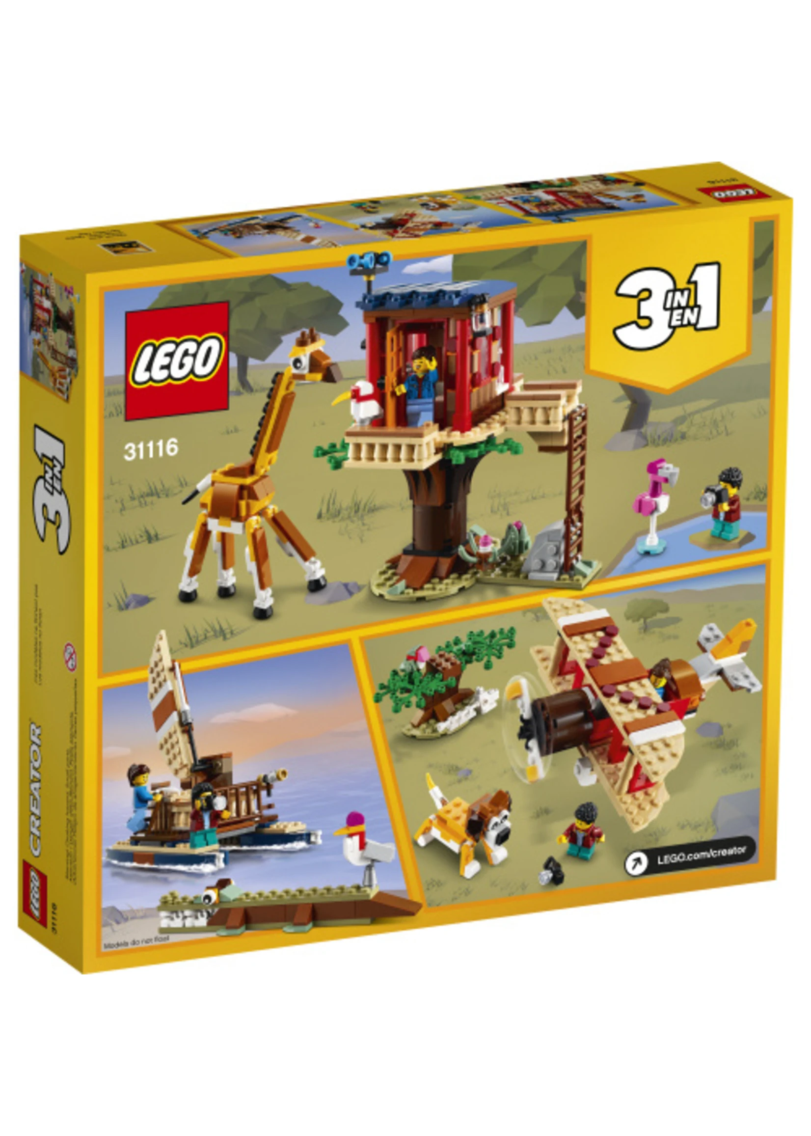 LEGO 31116 - Safari Wildlife Tree House - Image 2