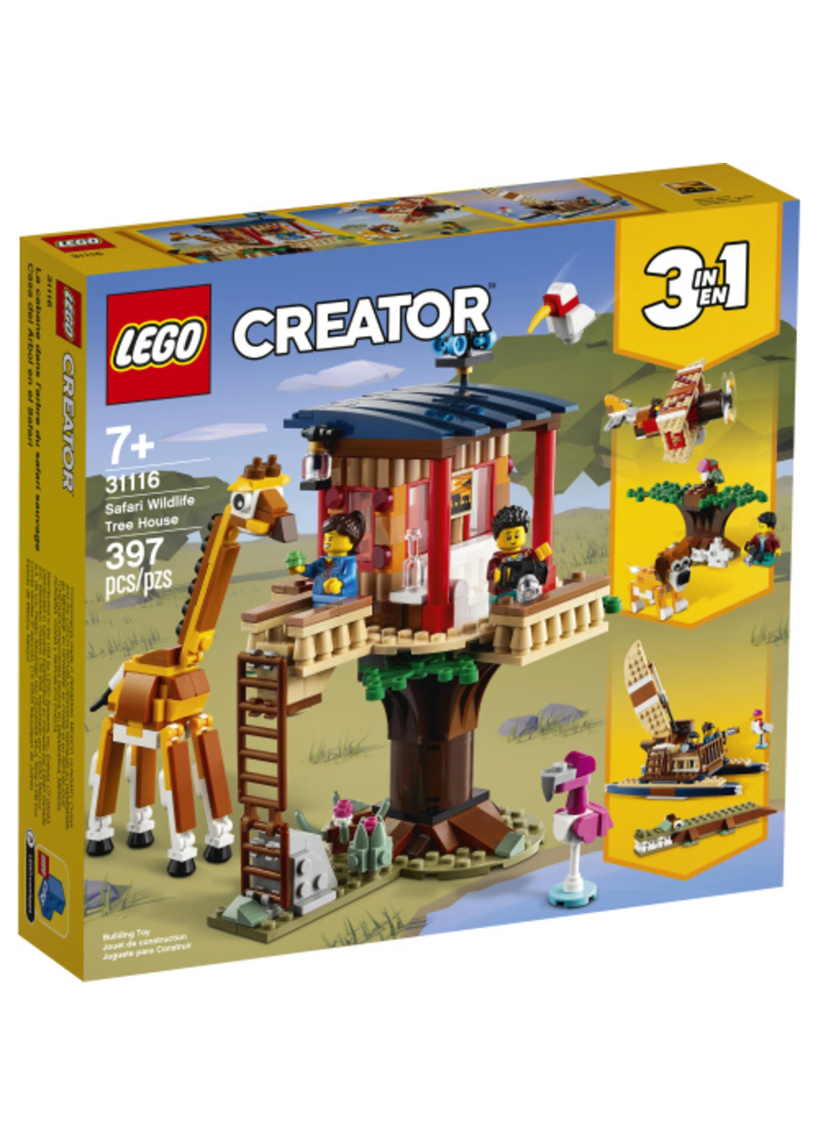 LEGO 31116 - Safari Wildlife Tree House