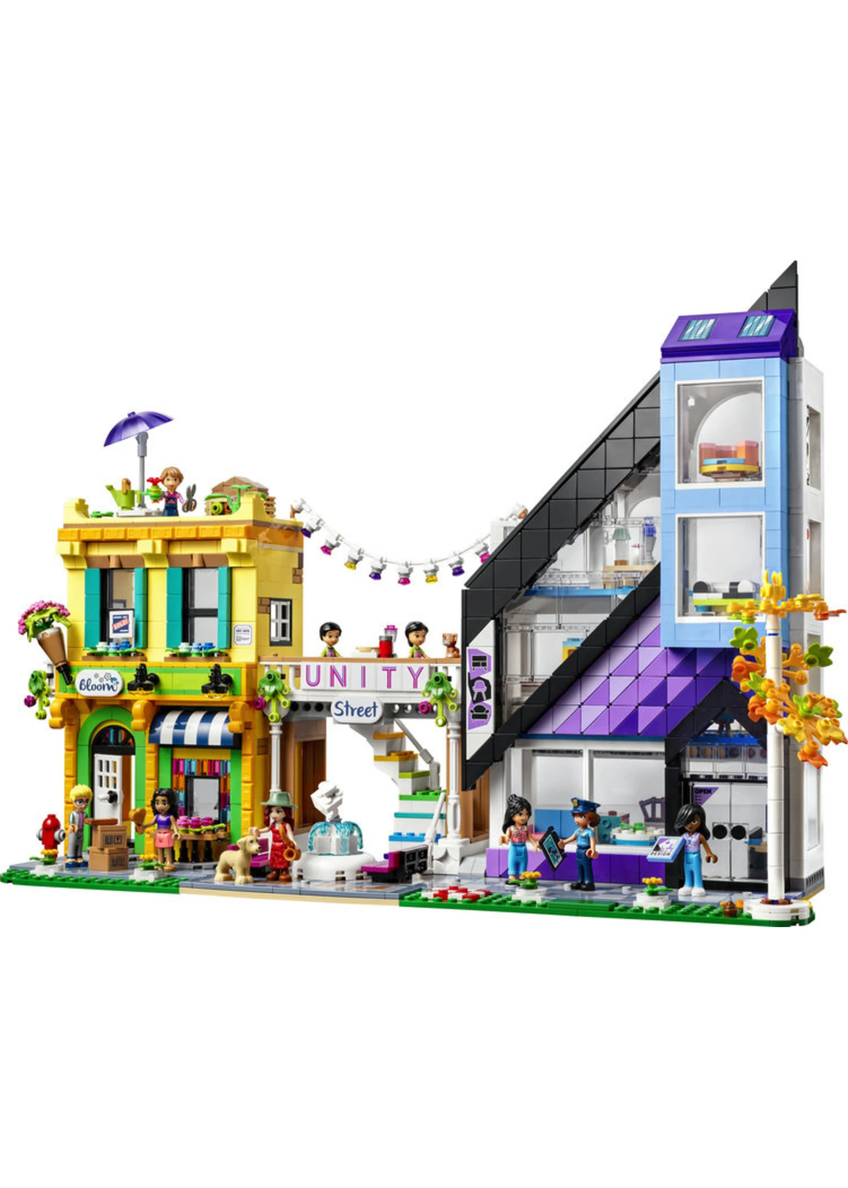 LEGO 41732 - Downtown Flower And Design Stores - Image 3