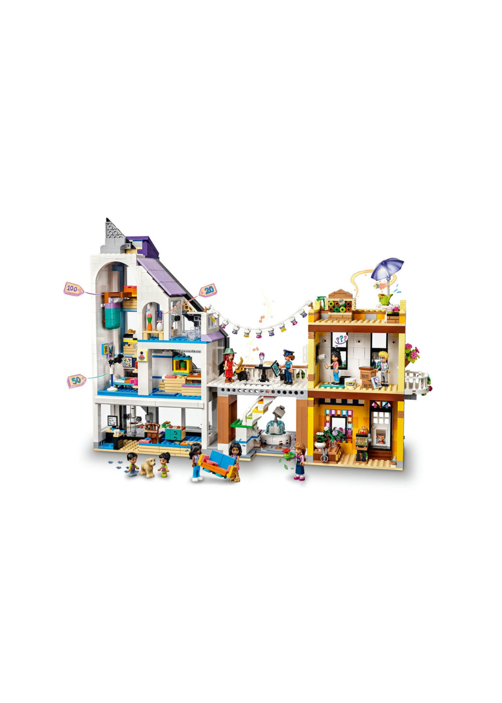 LEGO 41732 - Downtown Flower And Design Stores - Image 4