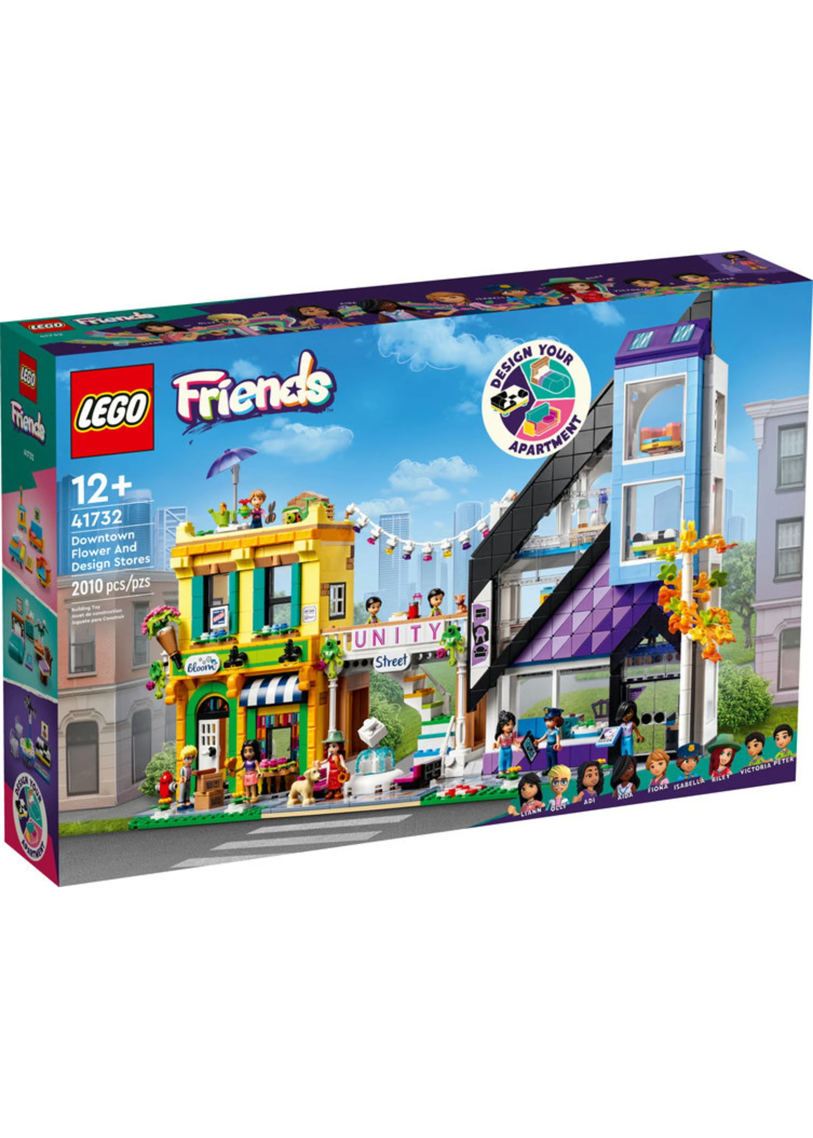 LEGO 41732 - Downtown Flower And Design Stores