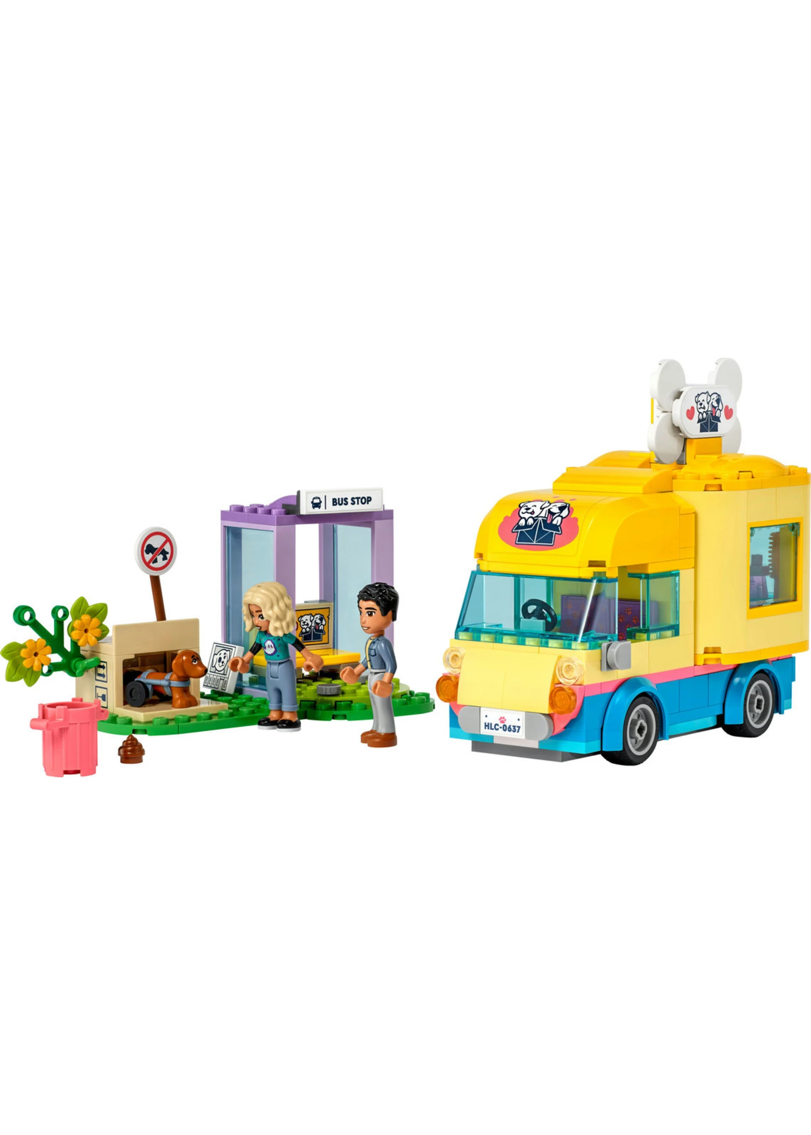 LEGO 41741 - Dog Rescue Van - Image 3