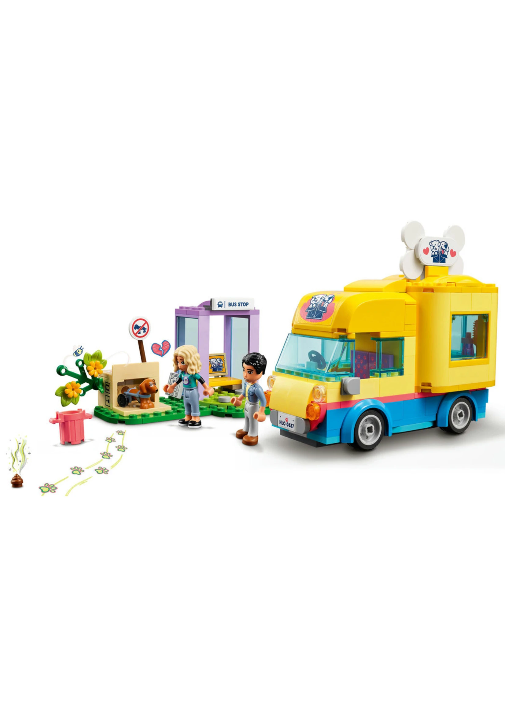 LEGO 41741 - Dog Rescue Van - Image 4
