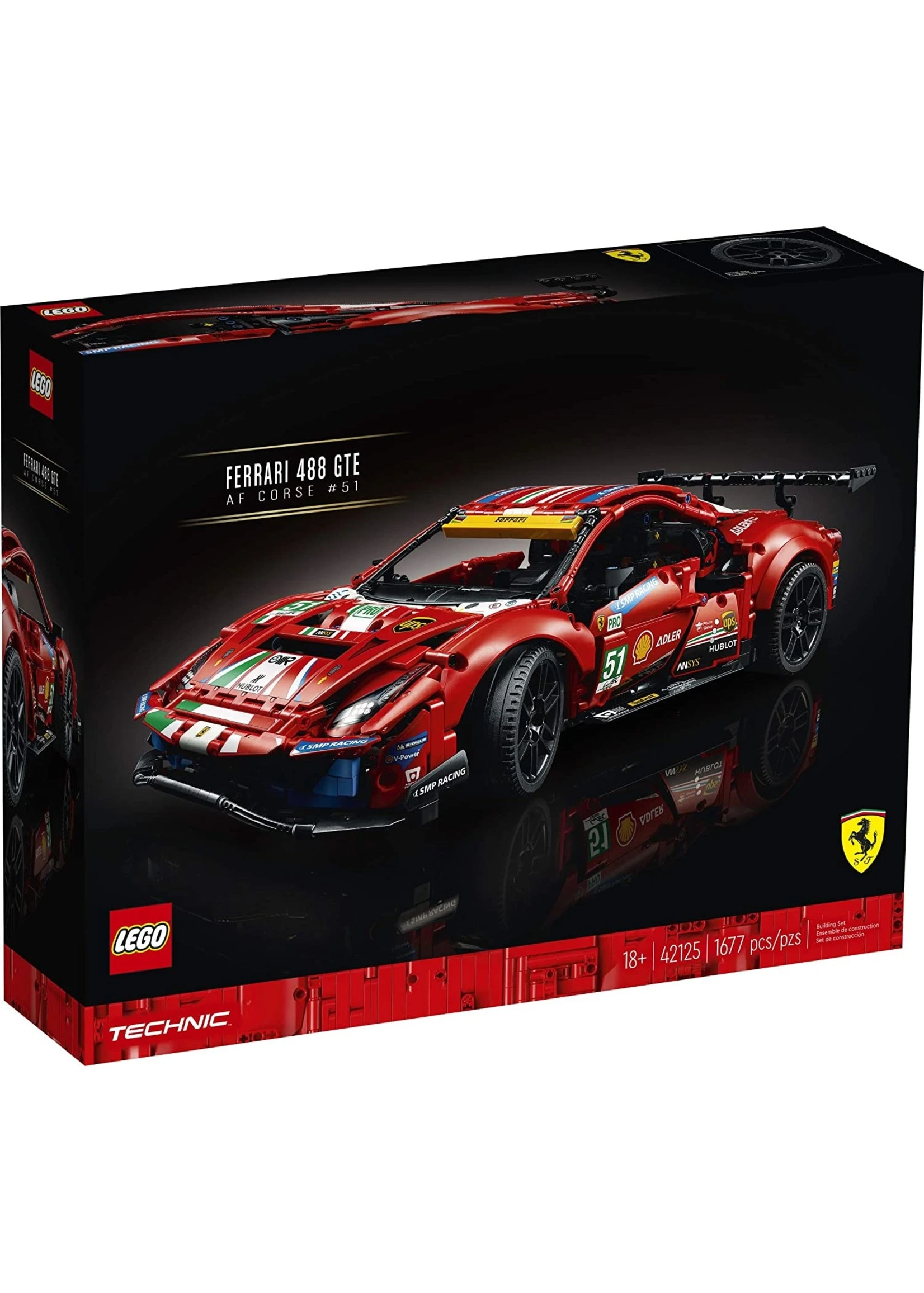 LEGO 42125 - Ferrari 488 GTE "AF Corse #51"