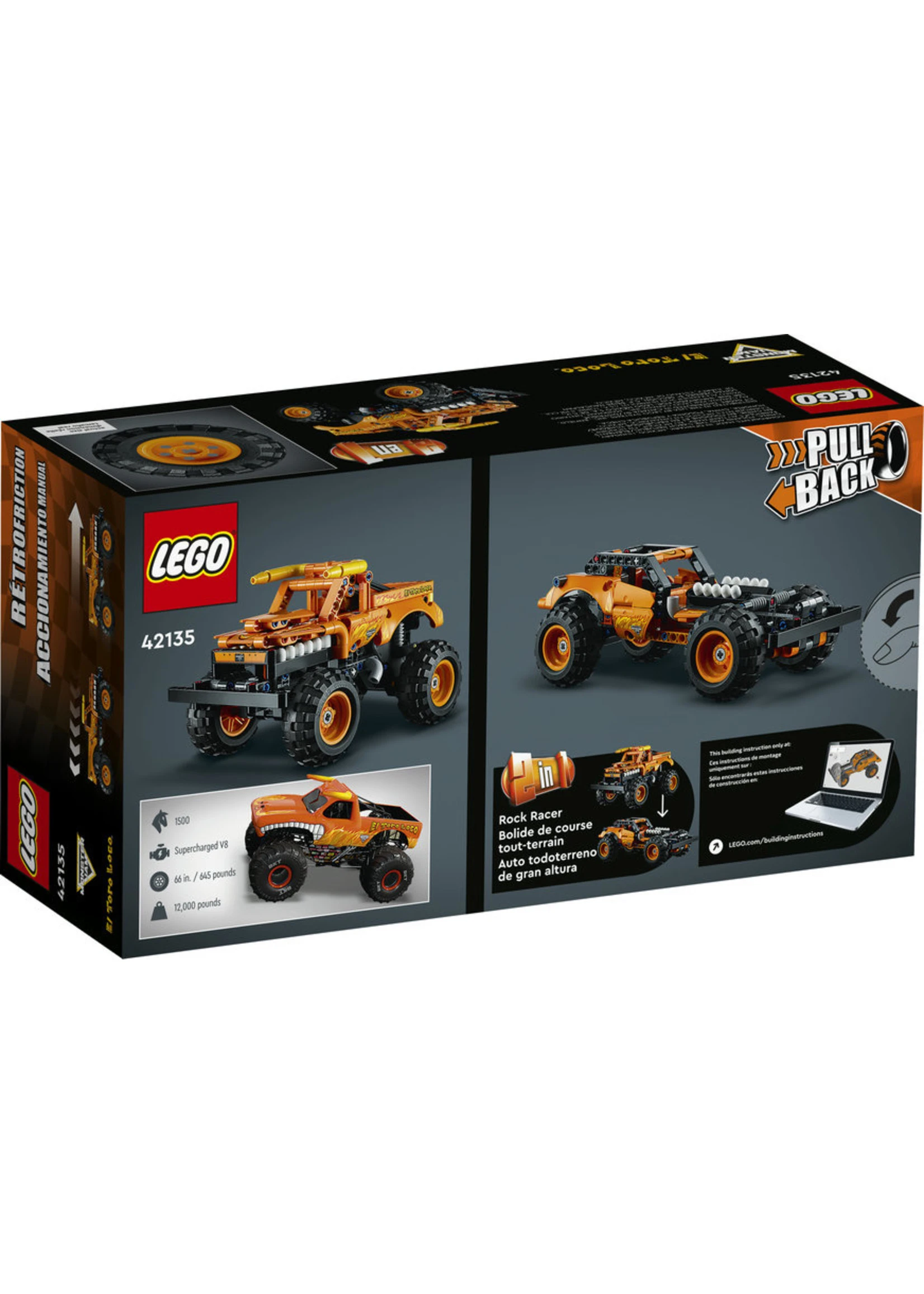 LEGO 42135 - Monster Jam - El Toro Loco - Image 2