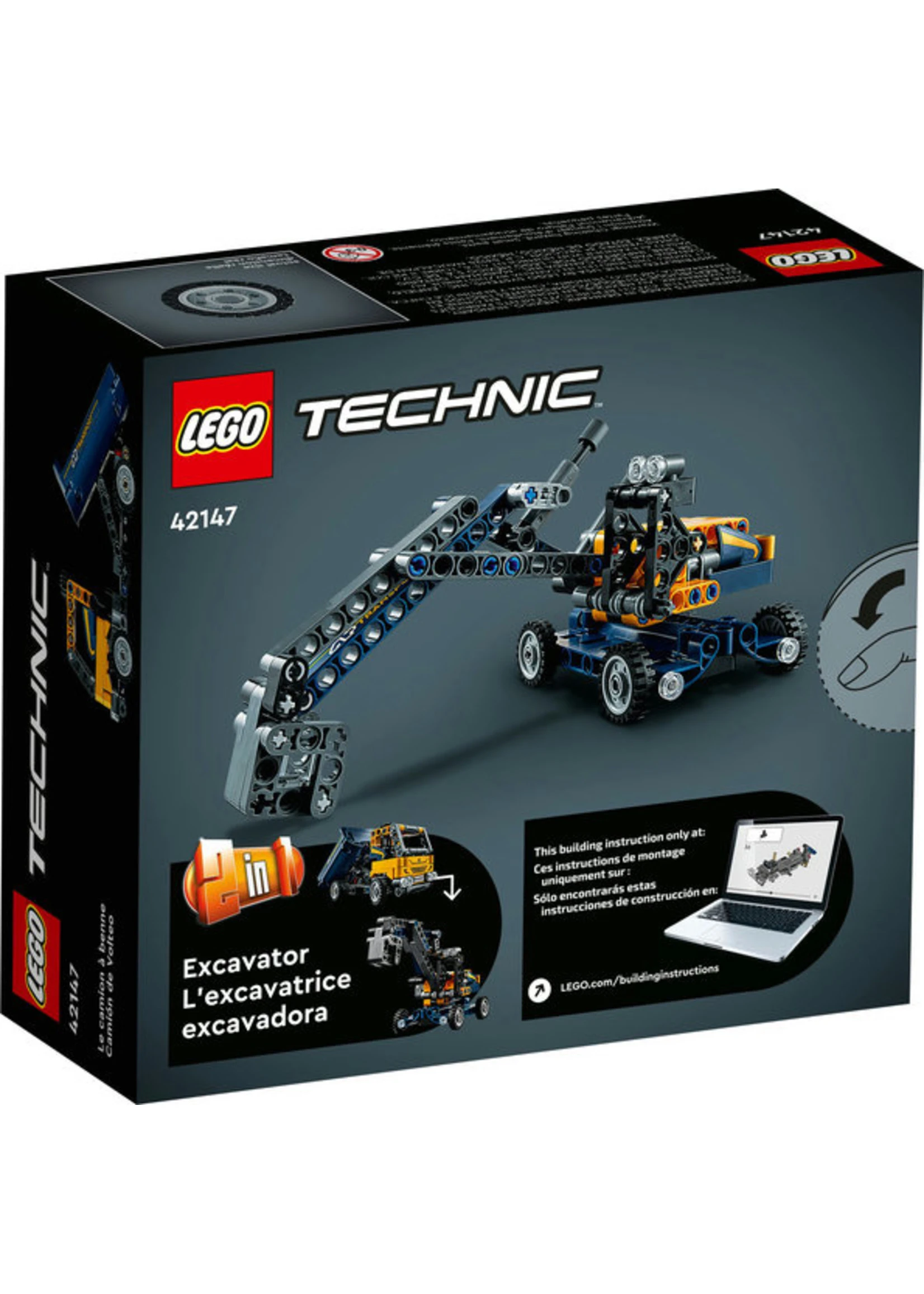 LEGO 42147 - Dump Truck - Image 2