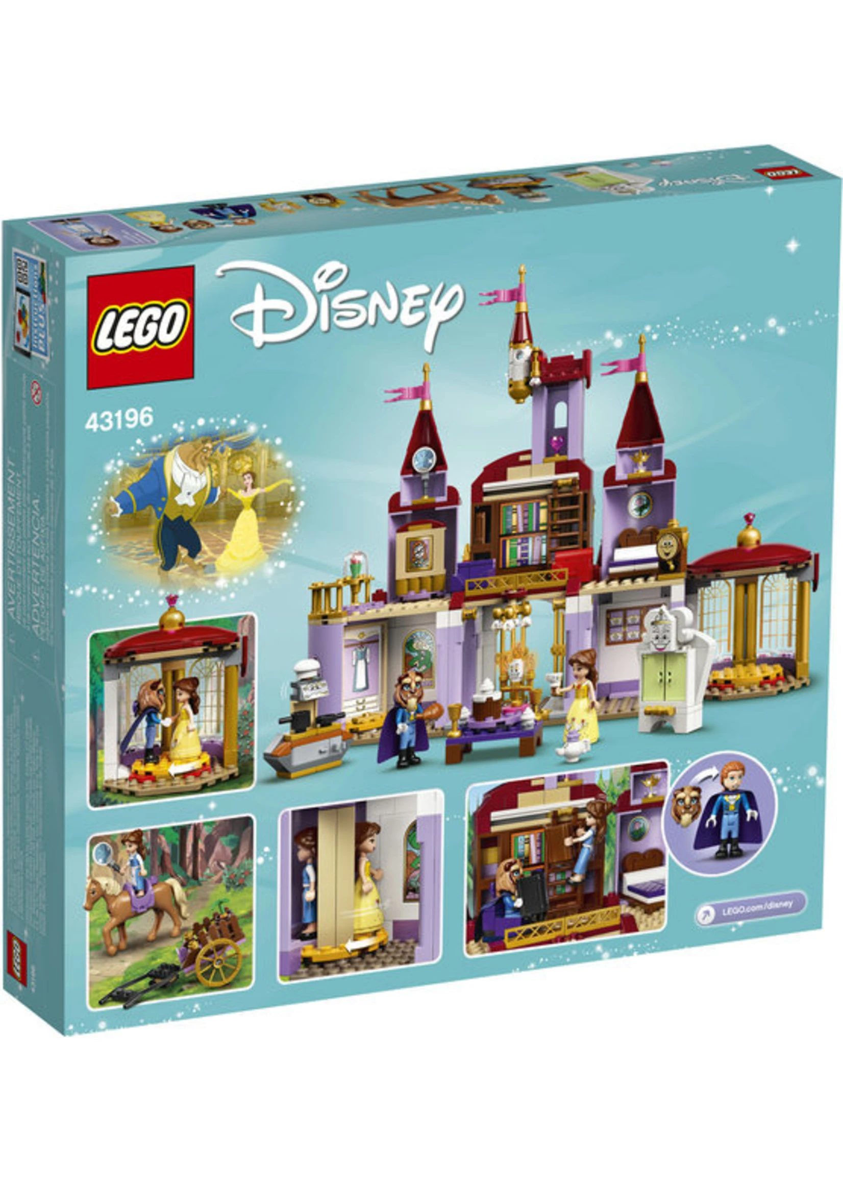 LEGO 43196 - Belle And The Beast's Castle - Image 2