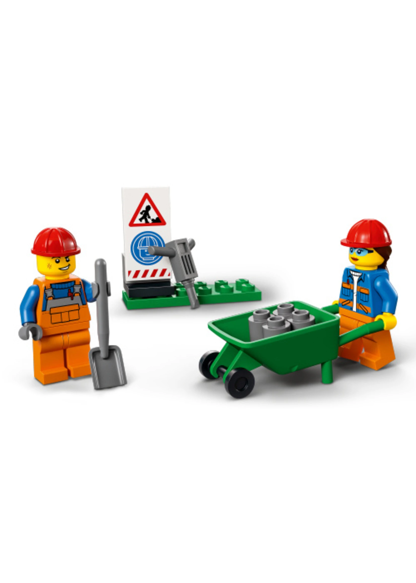 LEGO 60325 - Cement Mixer Truck - Image 4