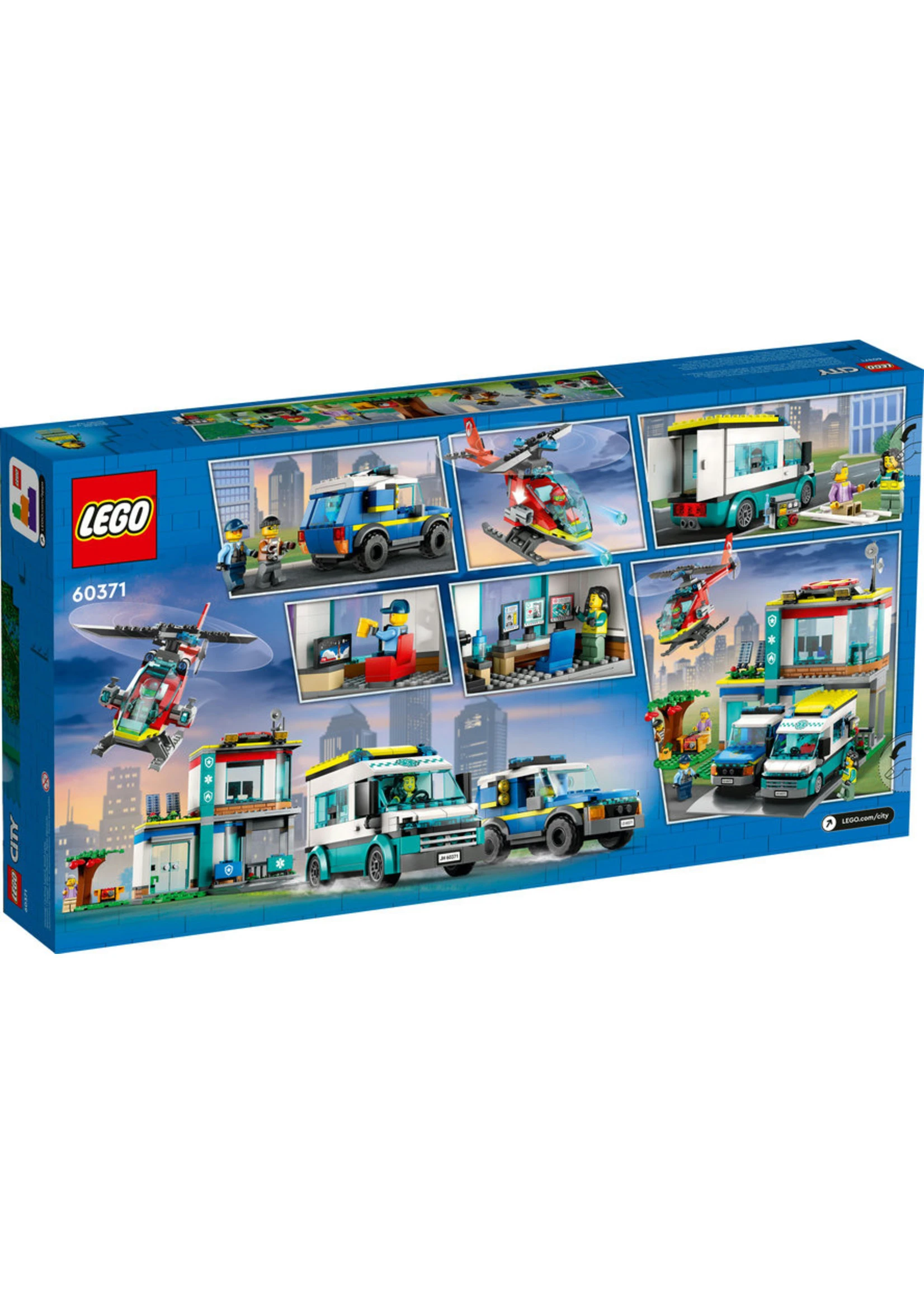 LEGO 60371 - Emergency Vehicles HQ - Image 2