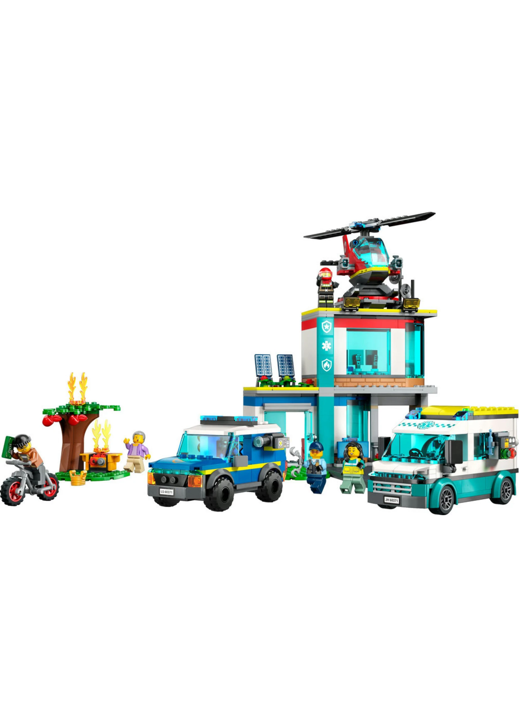 LEGO 60371 - Emergency Vehicles HQ - Image 3