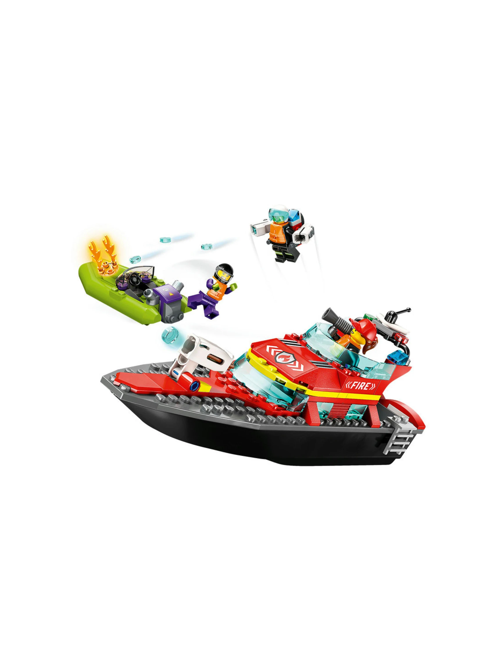 LEGO 60373 - Fire Rescue Boat - Image 4