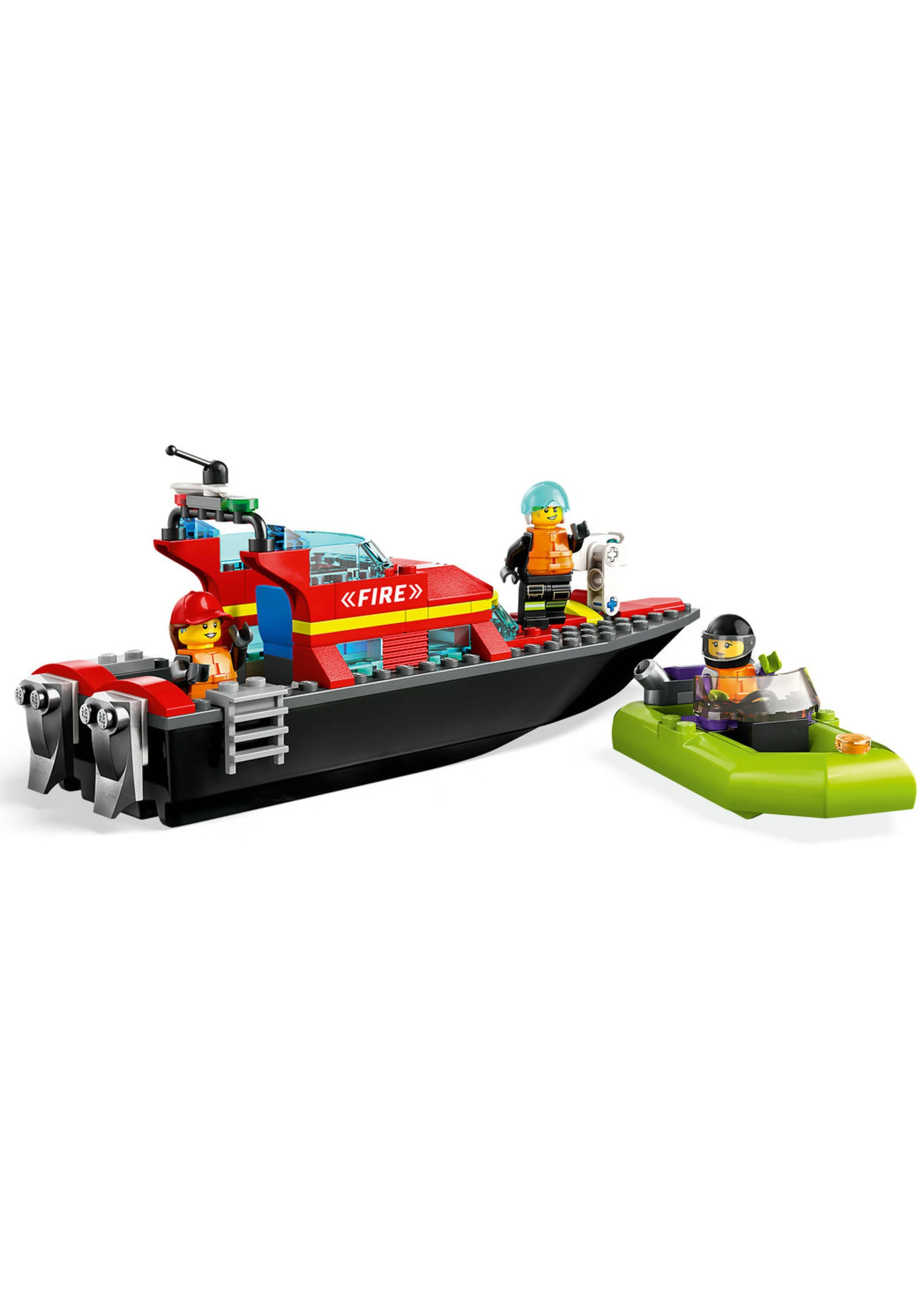 LEGO 60373 - Fire Rescue Boat - Image 5