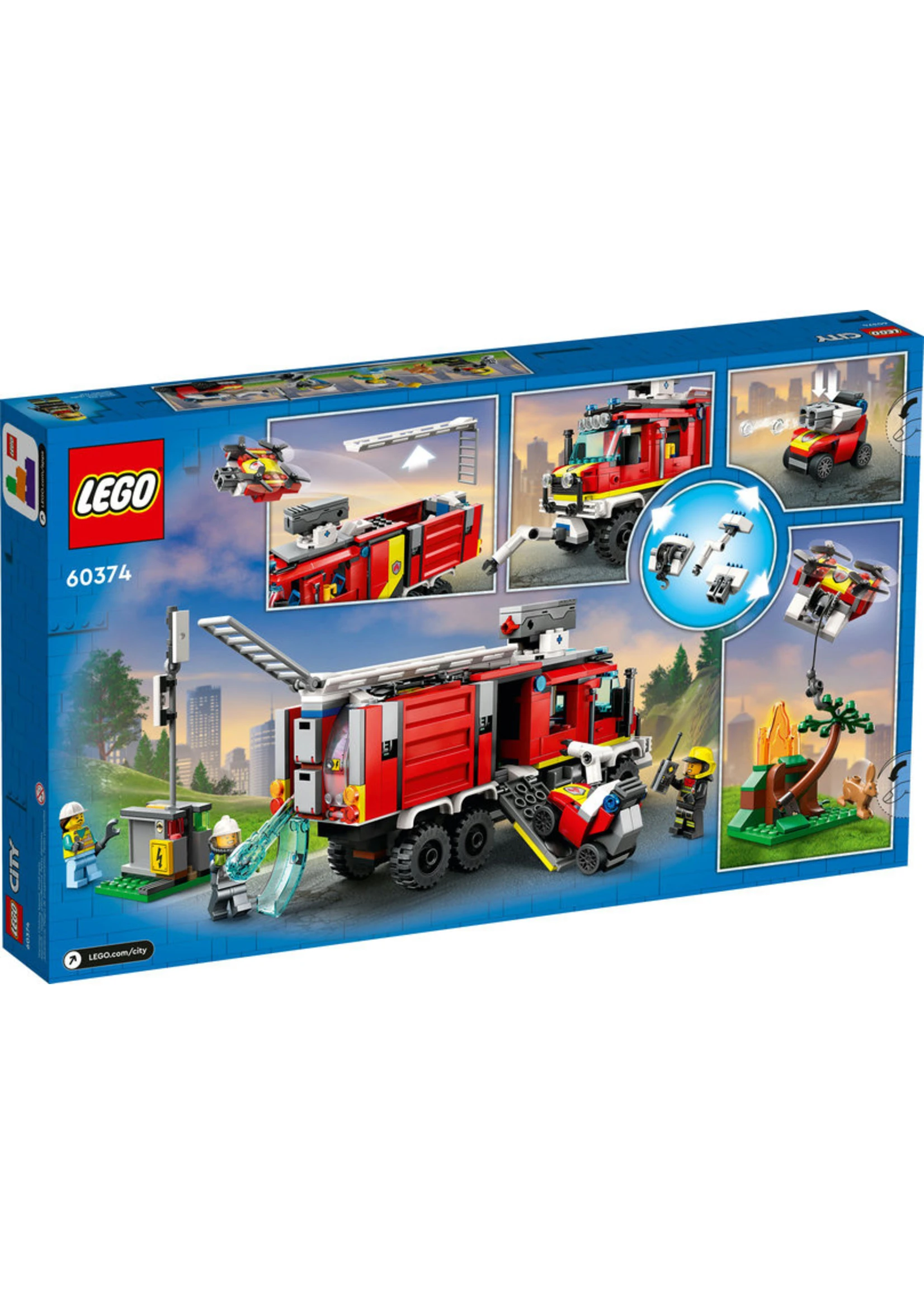LEGO 60374 - Fire Command Truck - Image 2