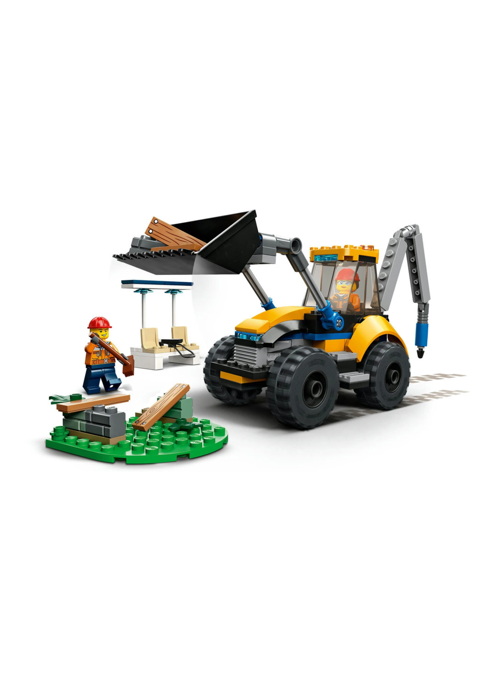LEGO 60385 - Construction Digger - Image 4