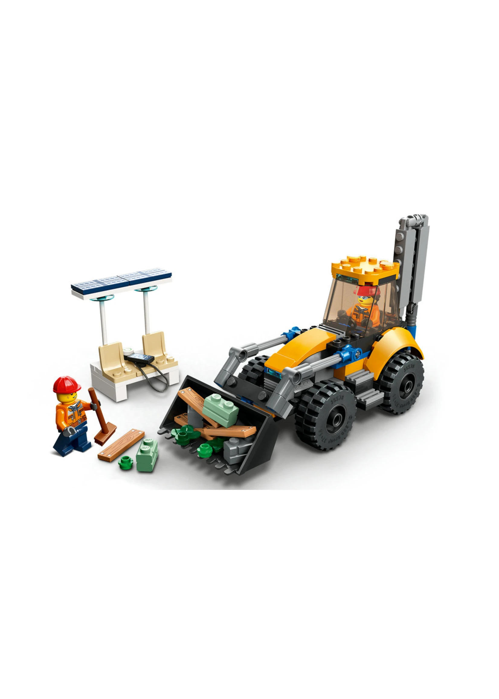 LEGO 60385 - Construction Digger - Image 5