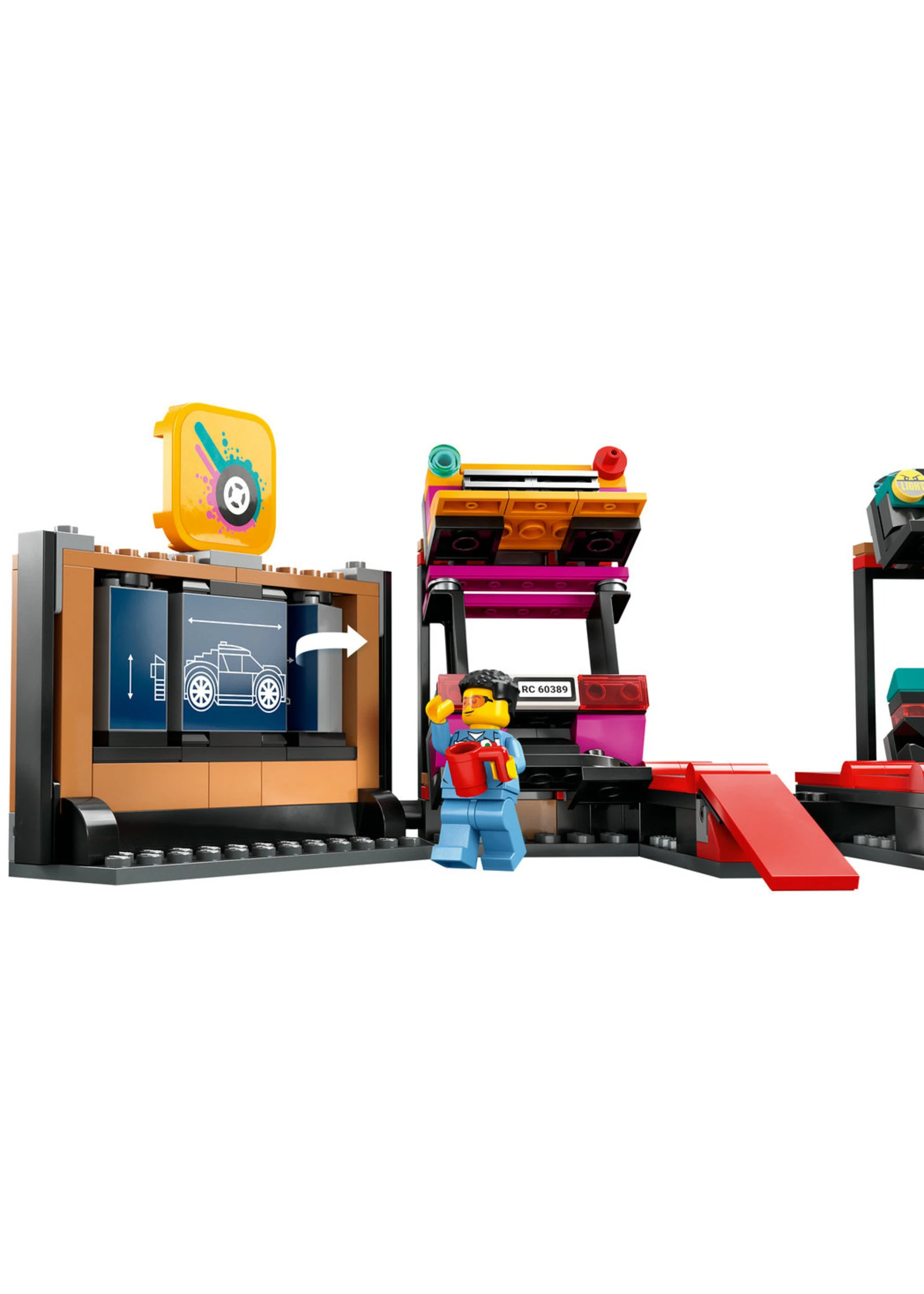 LEGO 60389 - Custom Car Garage - Image 4