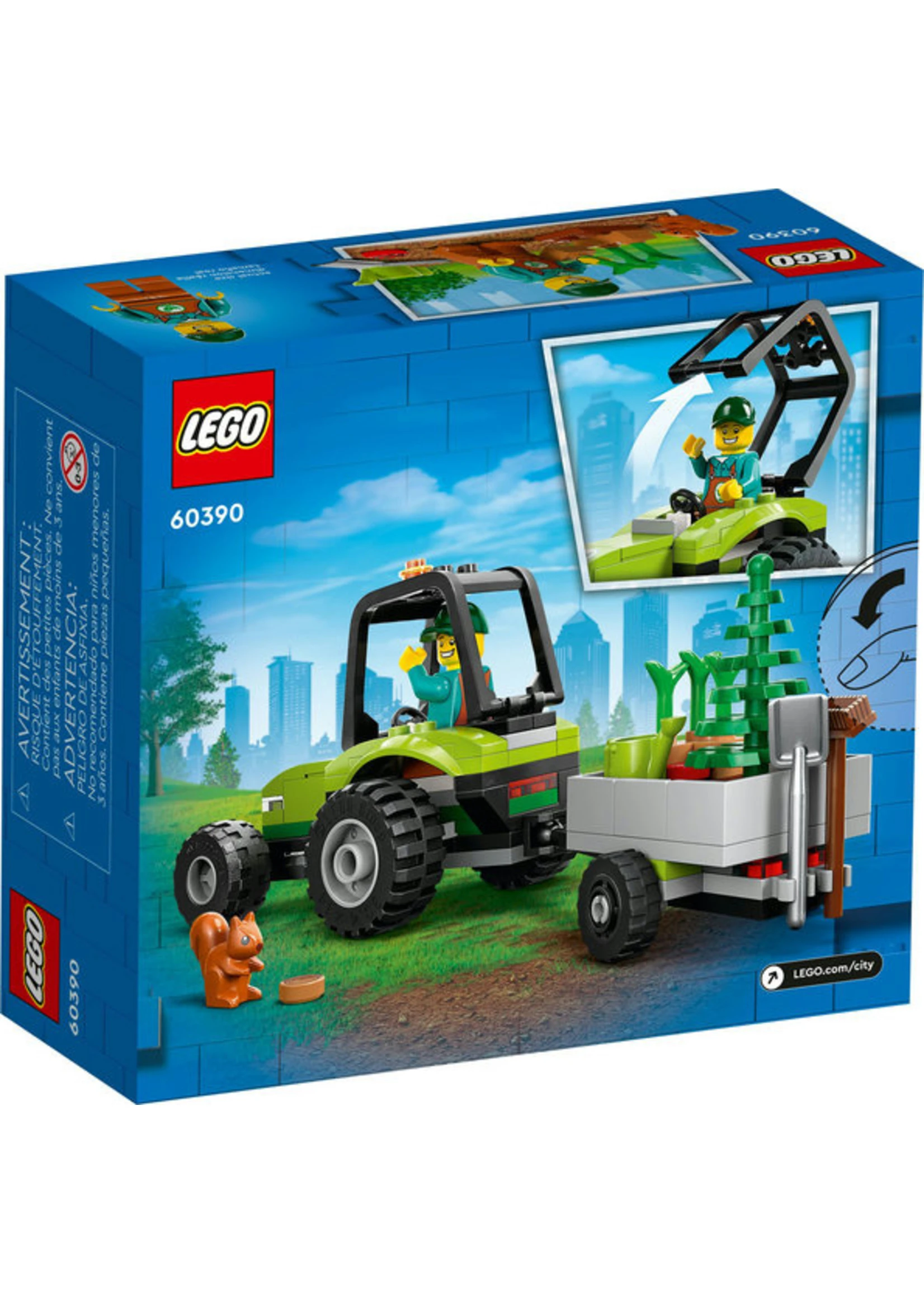 LEGO 60390 - Park Tractor - Image 2