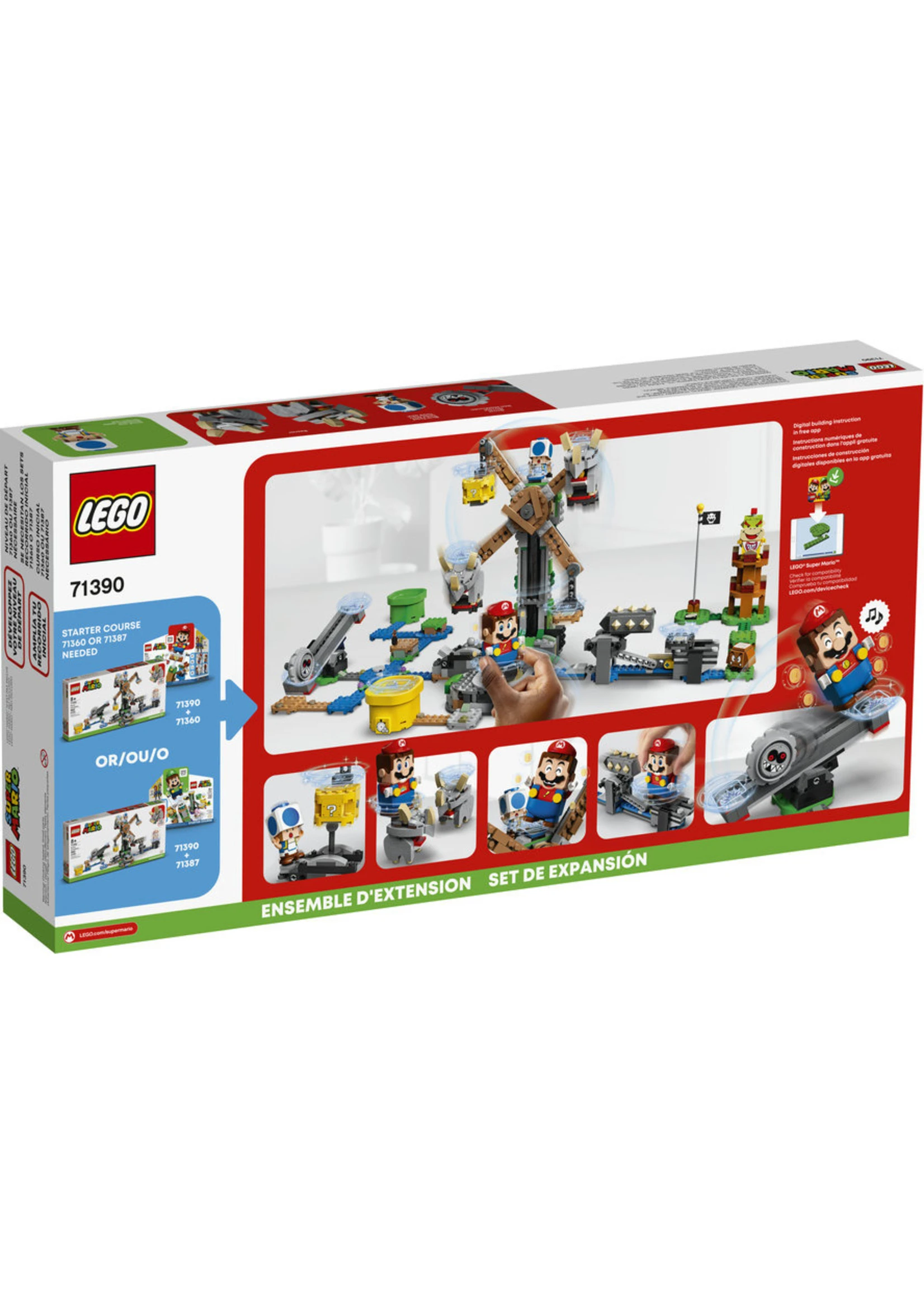 LEGO 71390 - Reznor Knockdown Expansion Set - Image 2