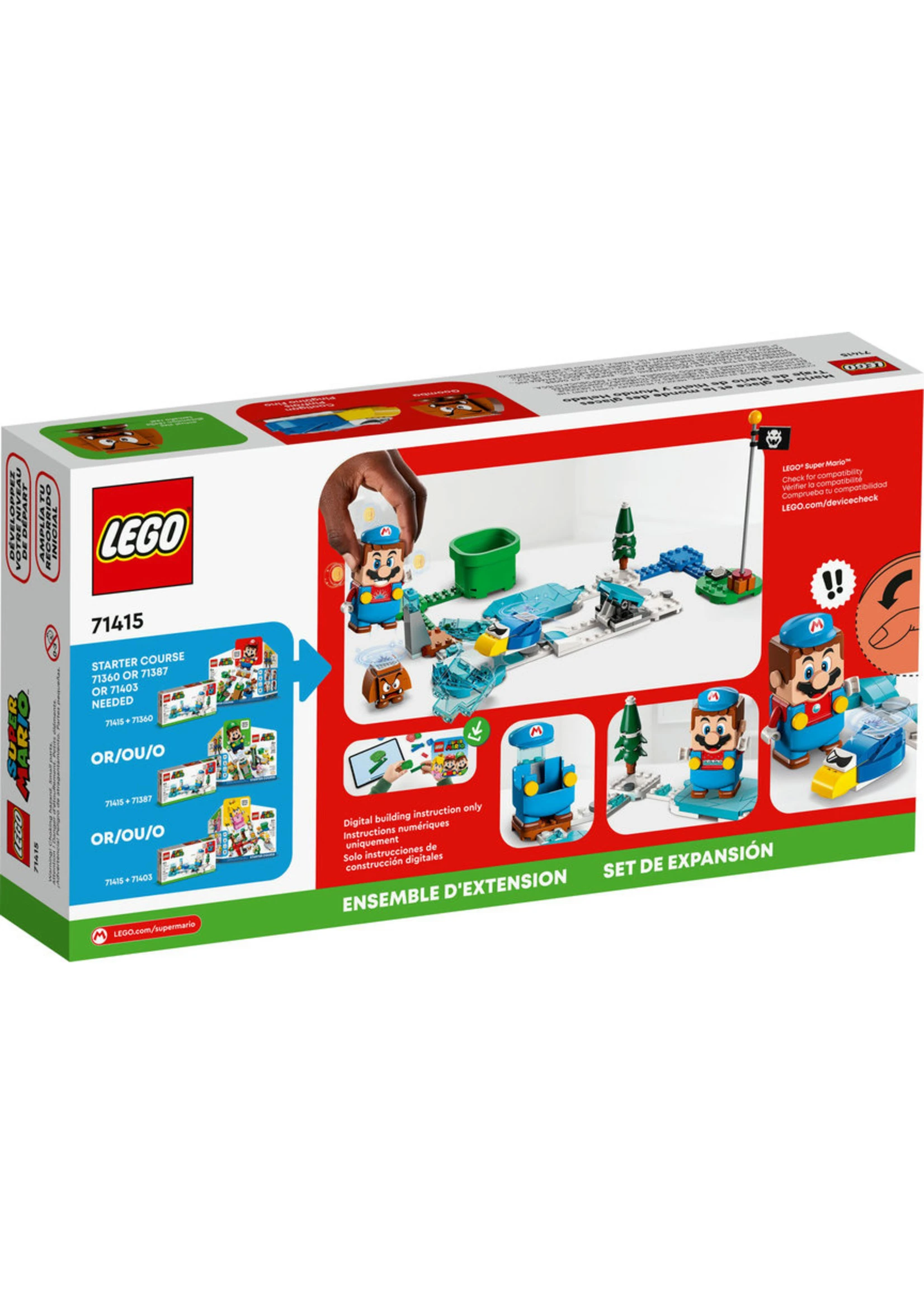 LEGO 71415 - Ice Mario Suit And Frozen World - Image 2