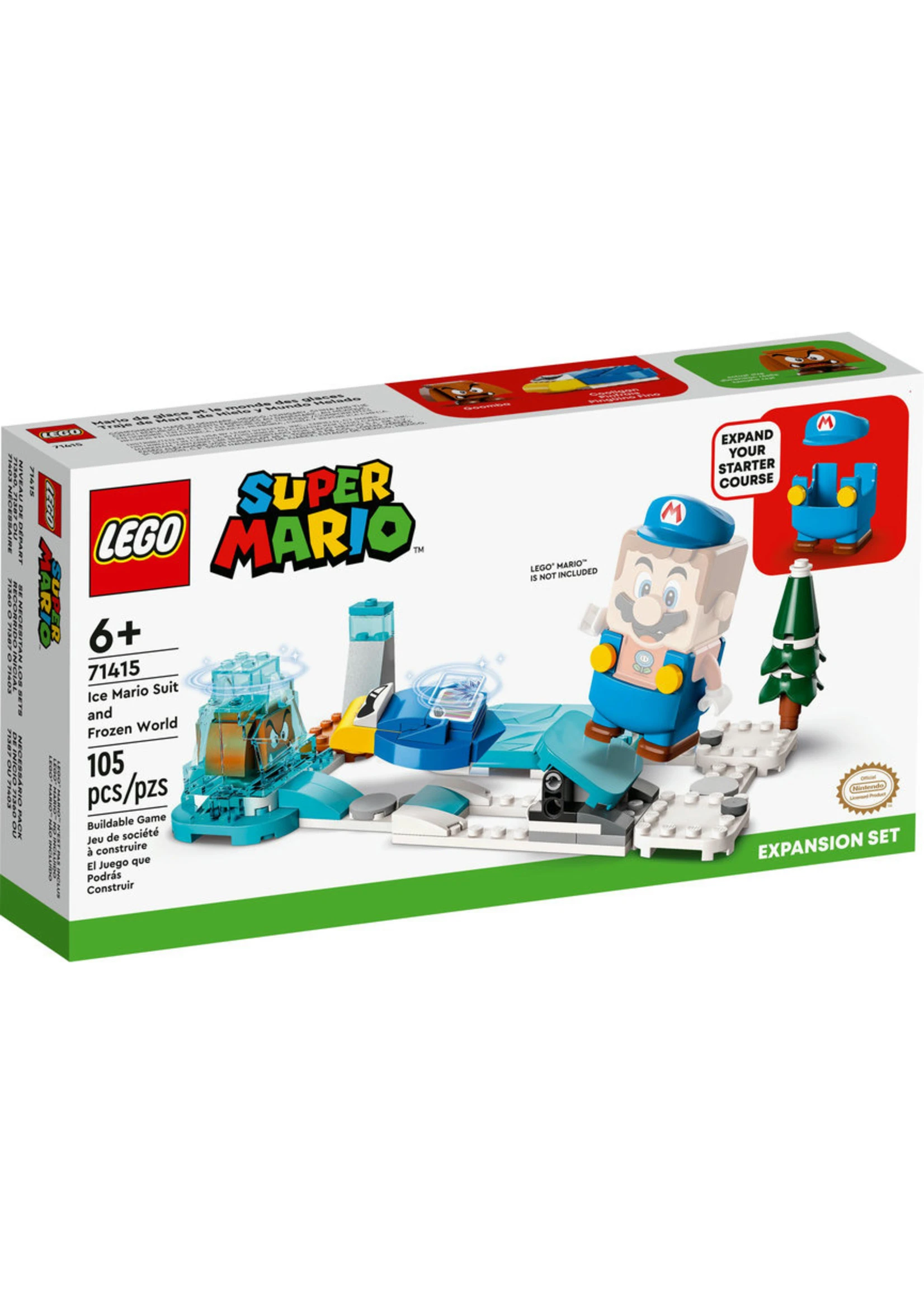 LEGO 71415 - Ice Mario Suit And Frozen World