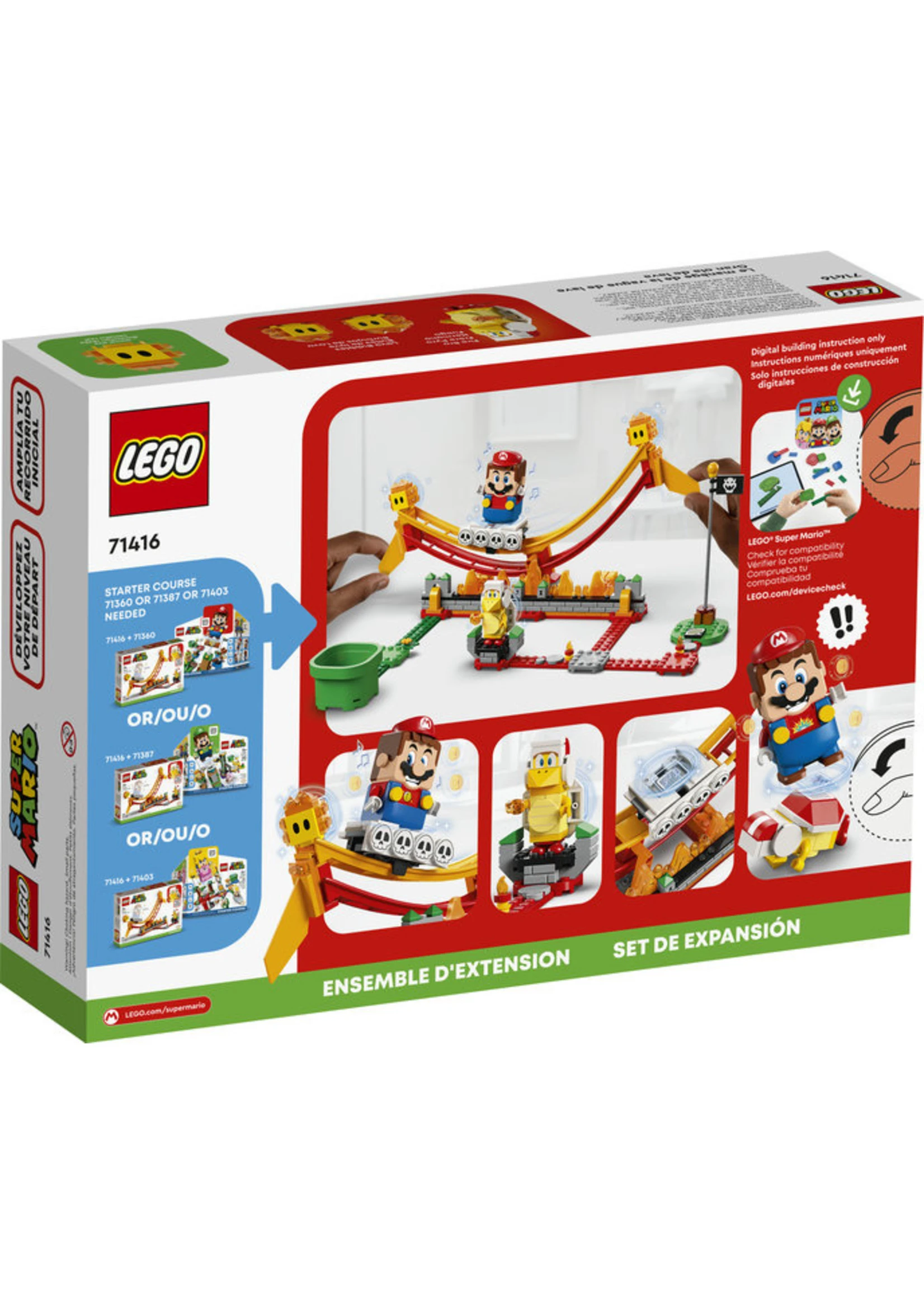 LEGO 71416 - Lava Wave Ride Expansion Set - Image 2