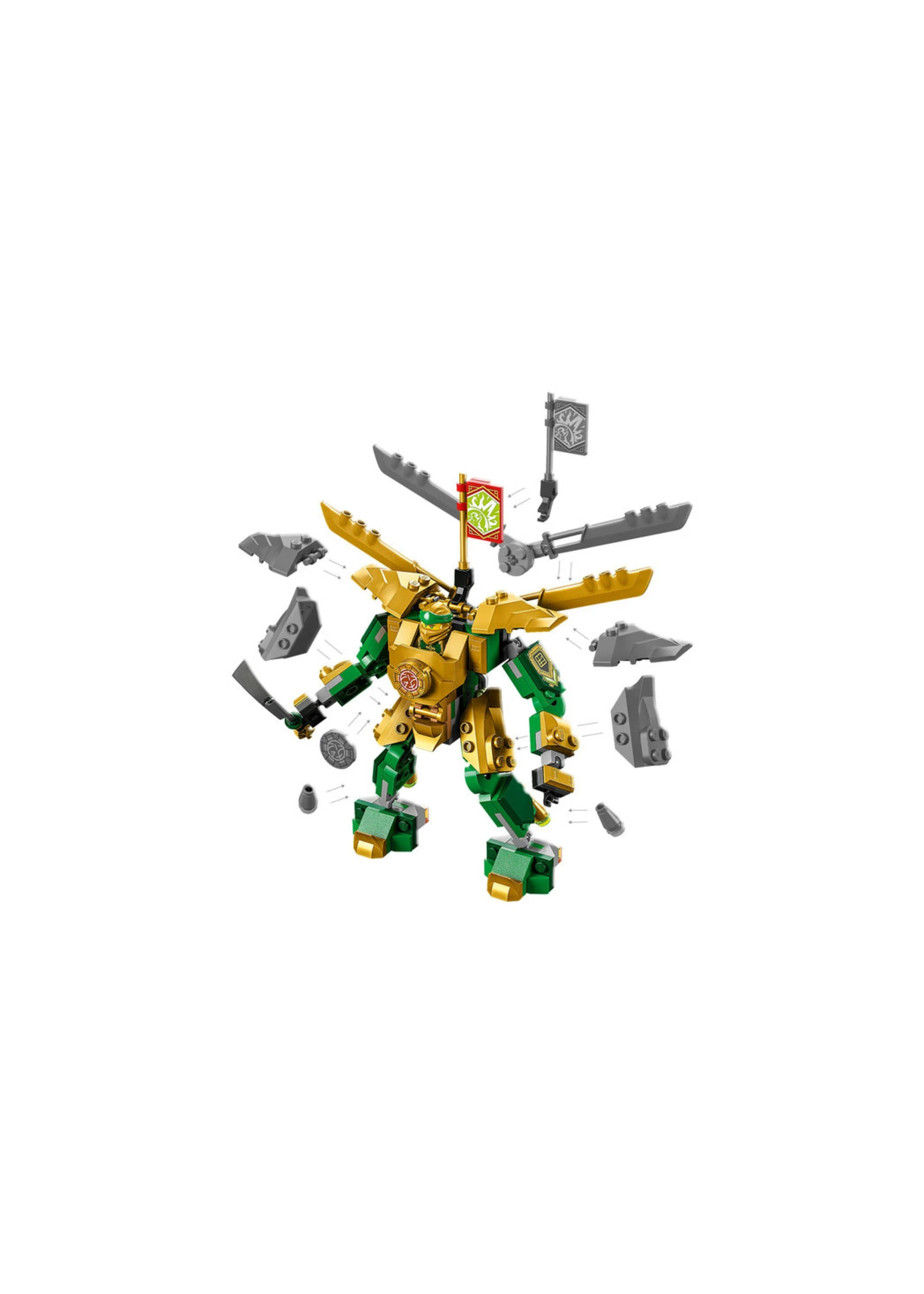 LEGO 71781 - Lloyd's Mech Battle Evo - Image 5