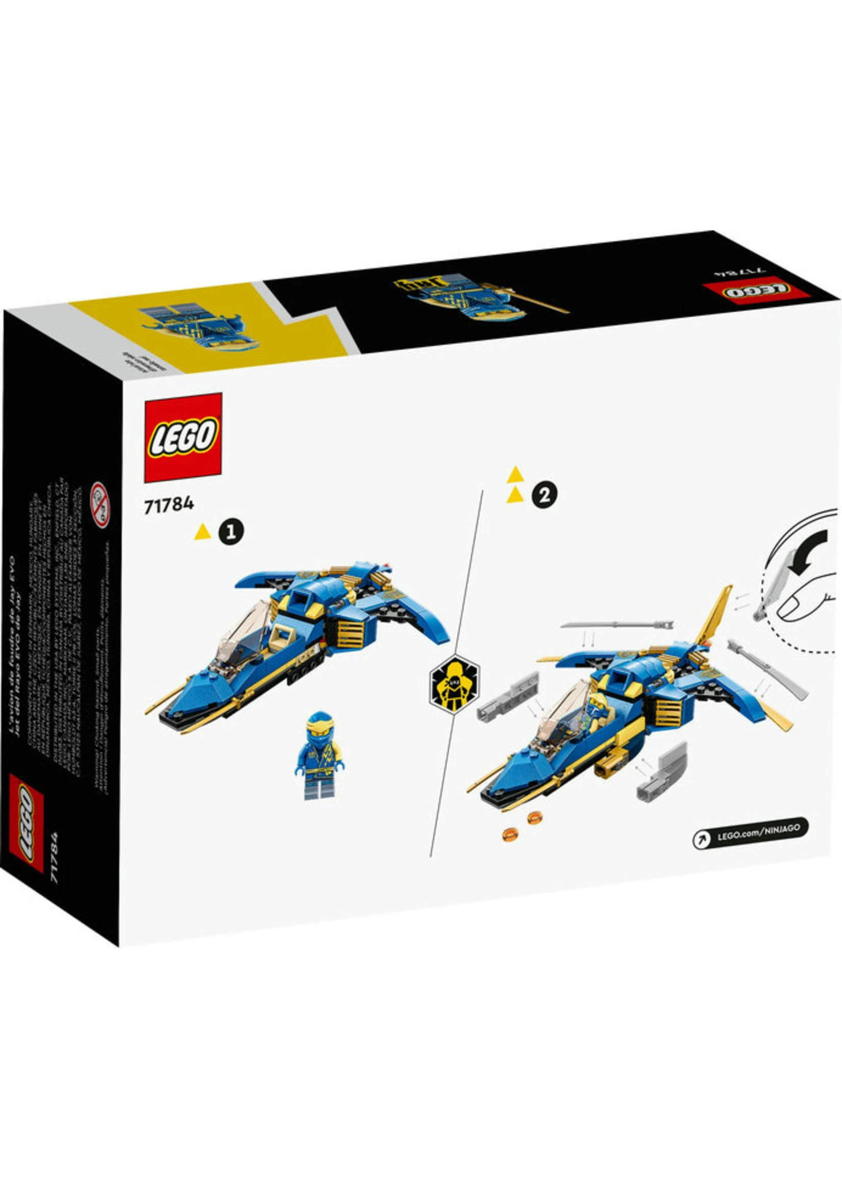LEGO 71784 - Jay's Lightning Jet EVO - Image 2