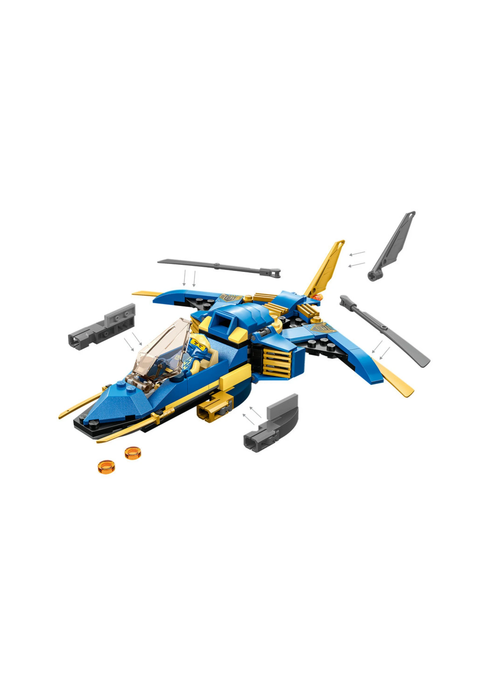 LEGO 71784 - Jay's Lightning Jet EVO - Image 5