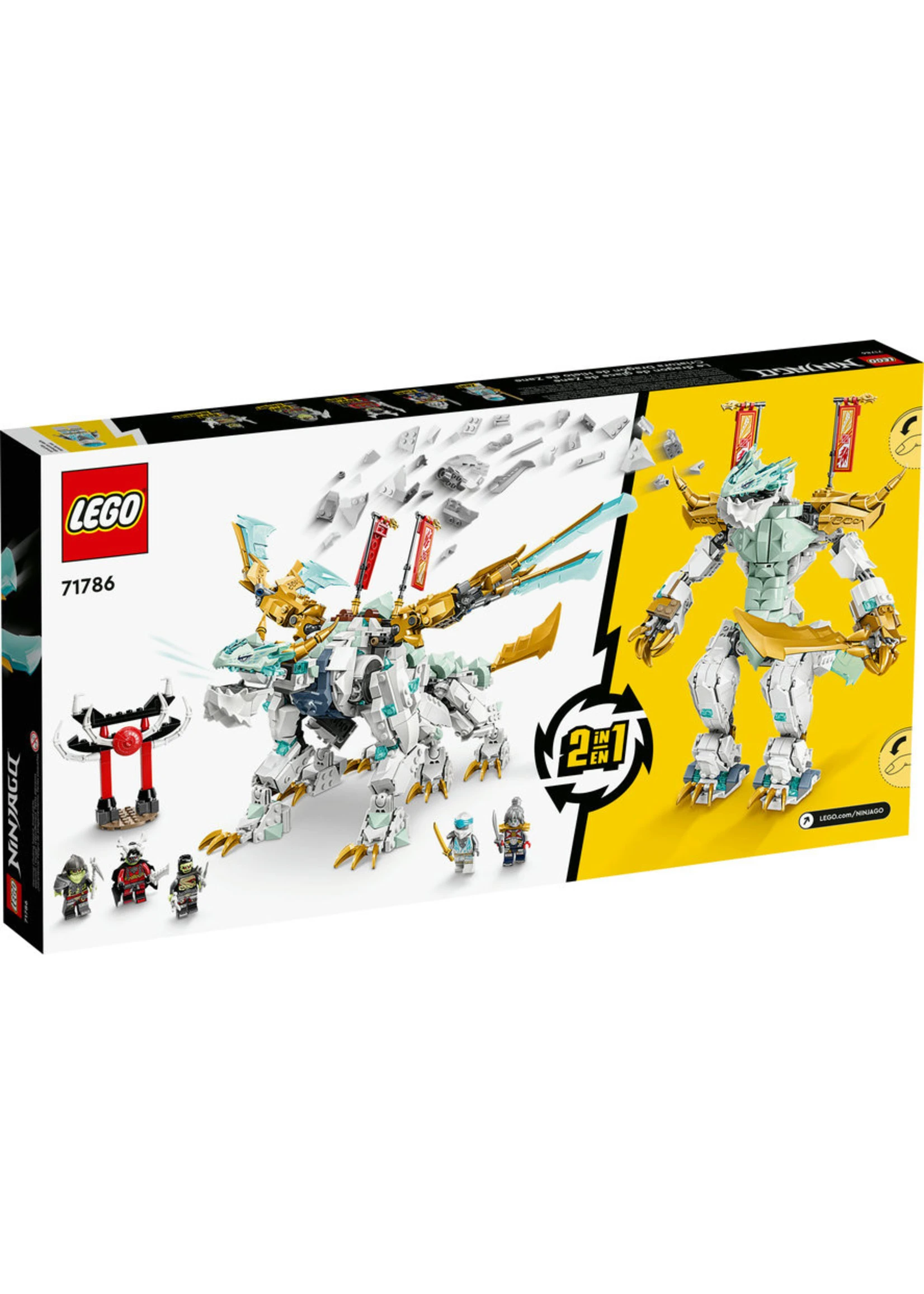 LEGO 71786 - Zane's Ice Dragon Creature - Image 2